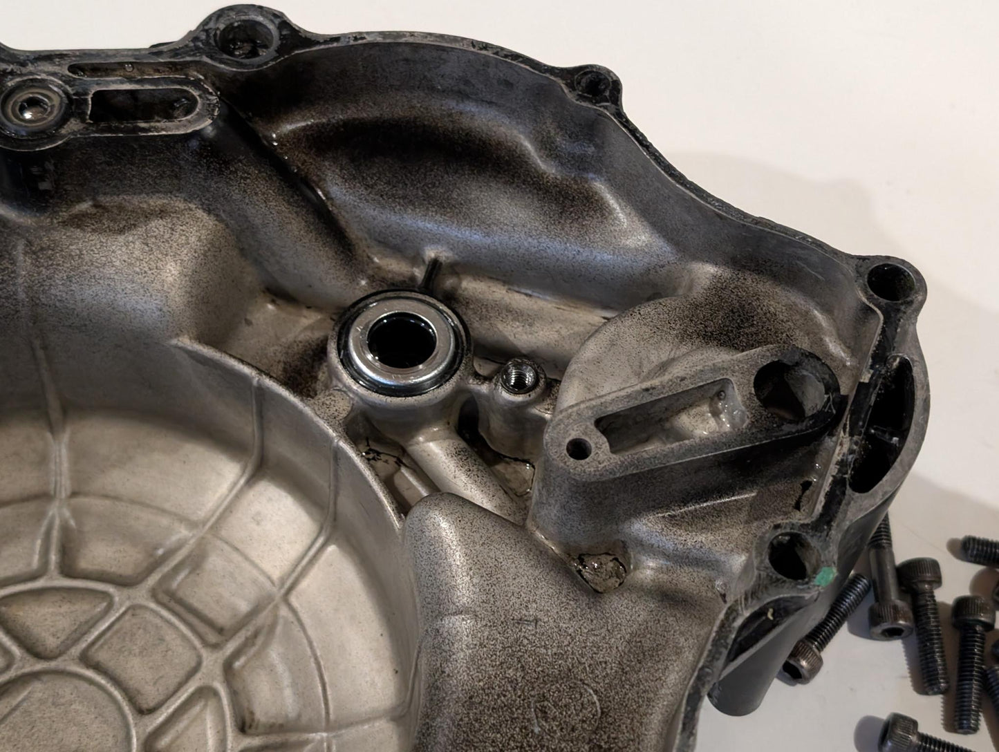 Yamaha XT600 43F Kupplungsdeckel Kurbelgehäusedeckel 5Y1-15431-01 gebraucht