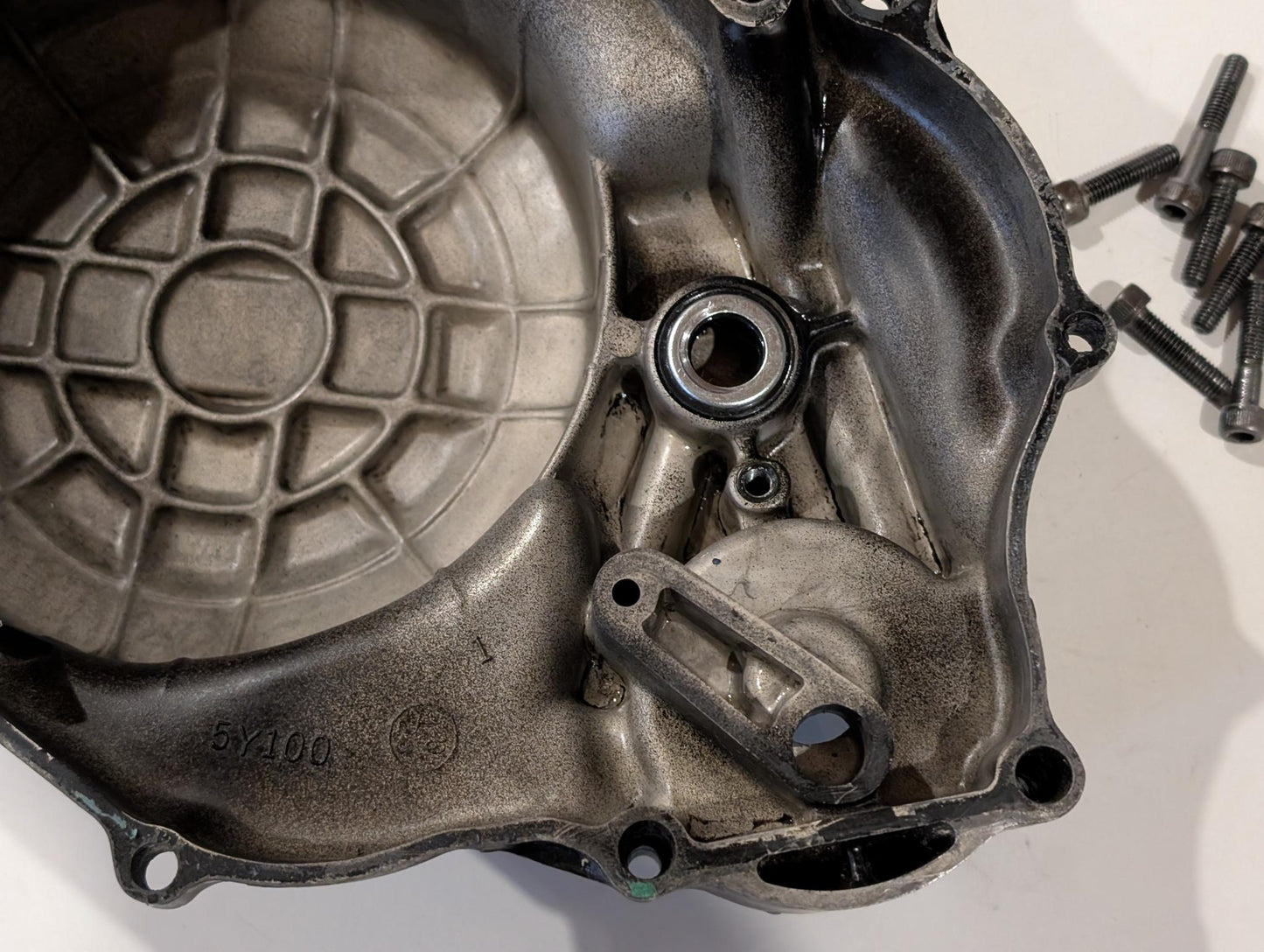 Yamaha XT600 43F Kupplungsdeckel Kurbelgehäusedeckel 5Y1-15431-01 gebraucht