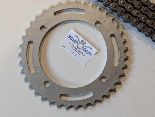 Yamaha XT600 43F D.I.D. O-Ring Kette 520VM und Kettenrad 39 Zähne gebraucht