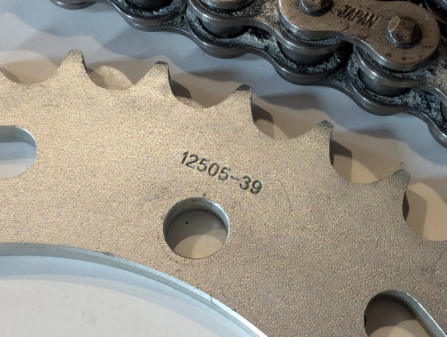 Yamaha XT600 43F D.I.D. O-Ring Kette 520VM und Kettenrad 39 Zähne gebraucht