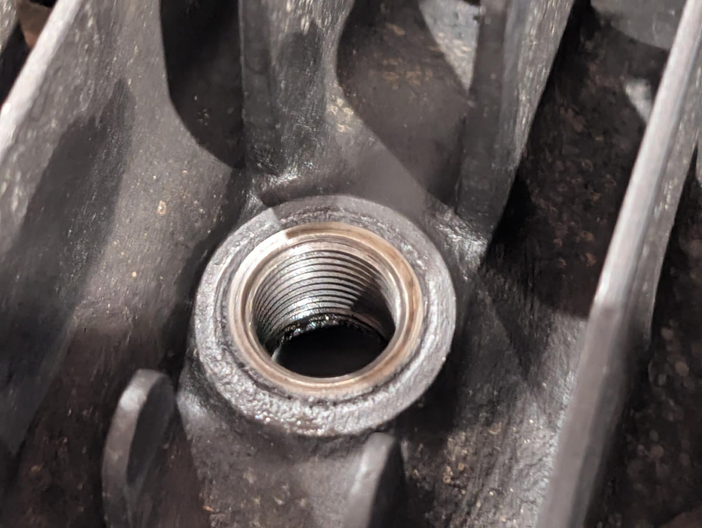 Yamaha DT175MX 2K4 Zylinderkopf 2A700, gebraucht