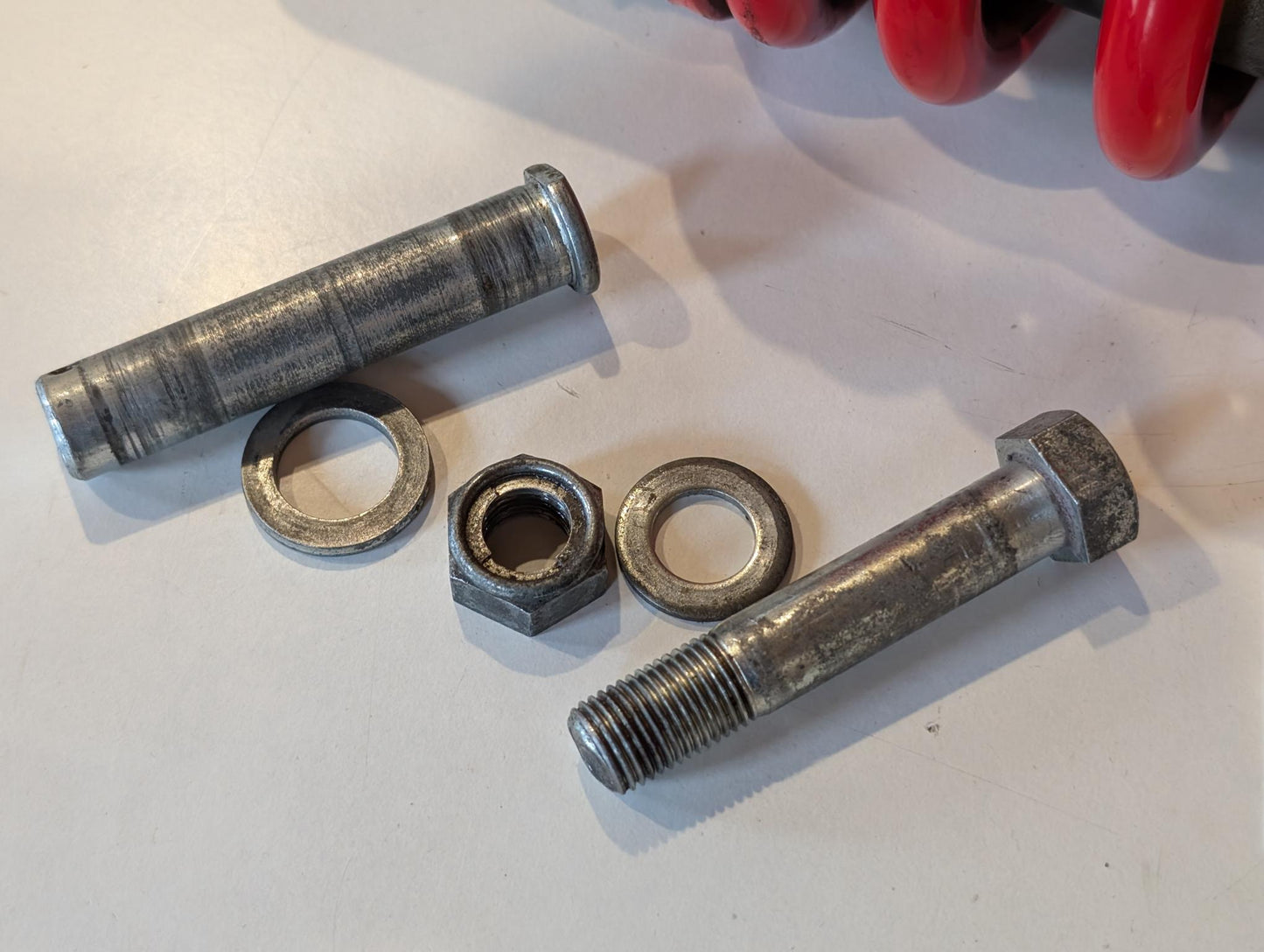 Yamaha XT600 43F Federbein 50T-22210-00 Stoßdämpfer hinten mit Schraube und Bolzen gebraucht