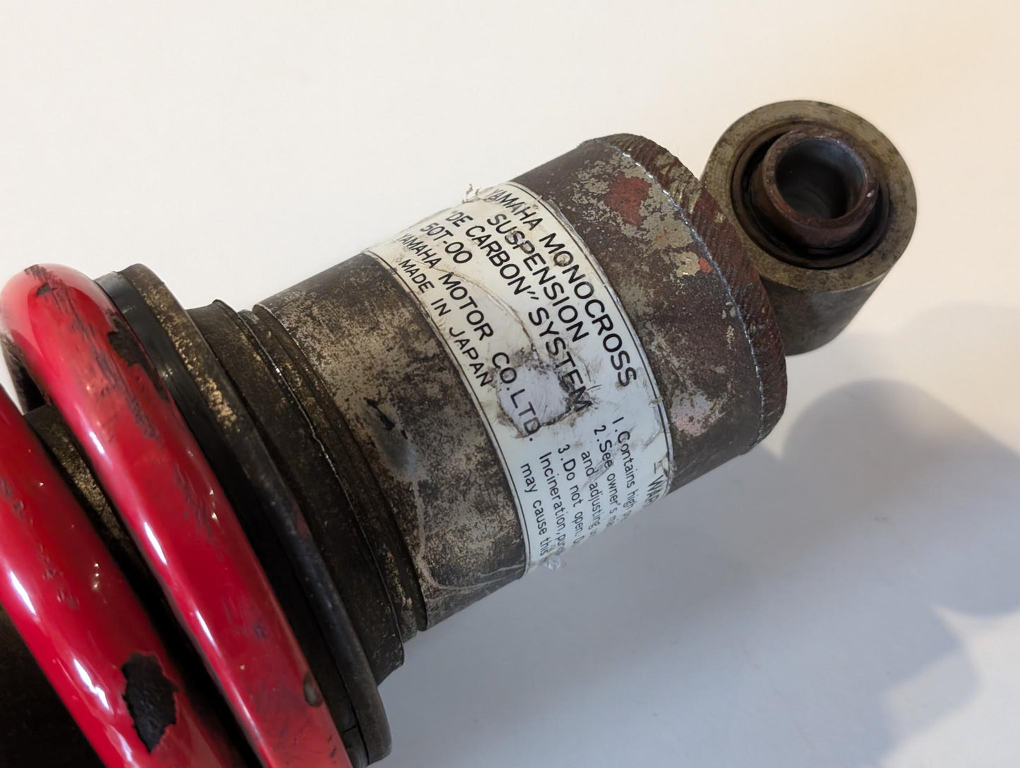 Yamaha XT600 43F Federbein 50T-22210-00 Stoßdämpfer hinten mit Schraube und Bolzen gebraucht