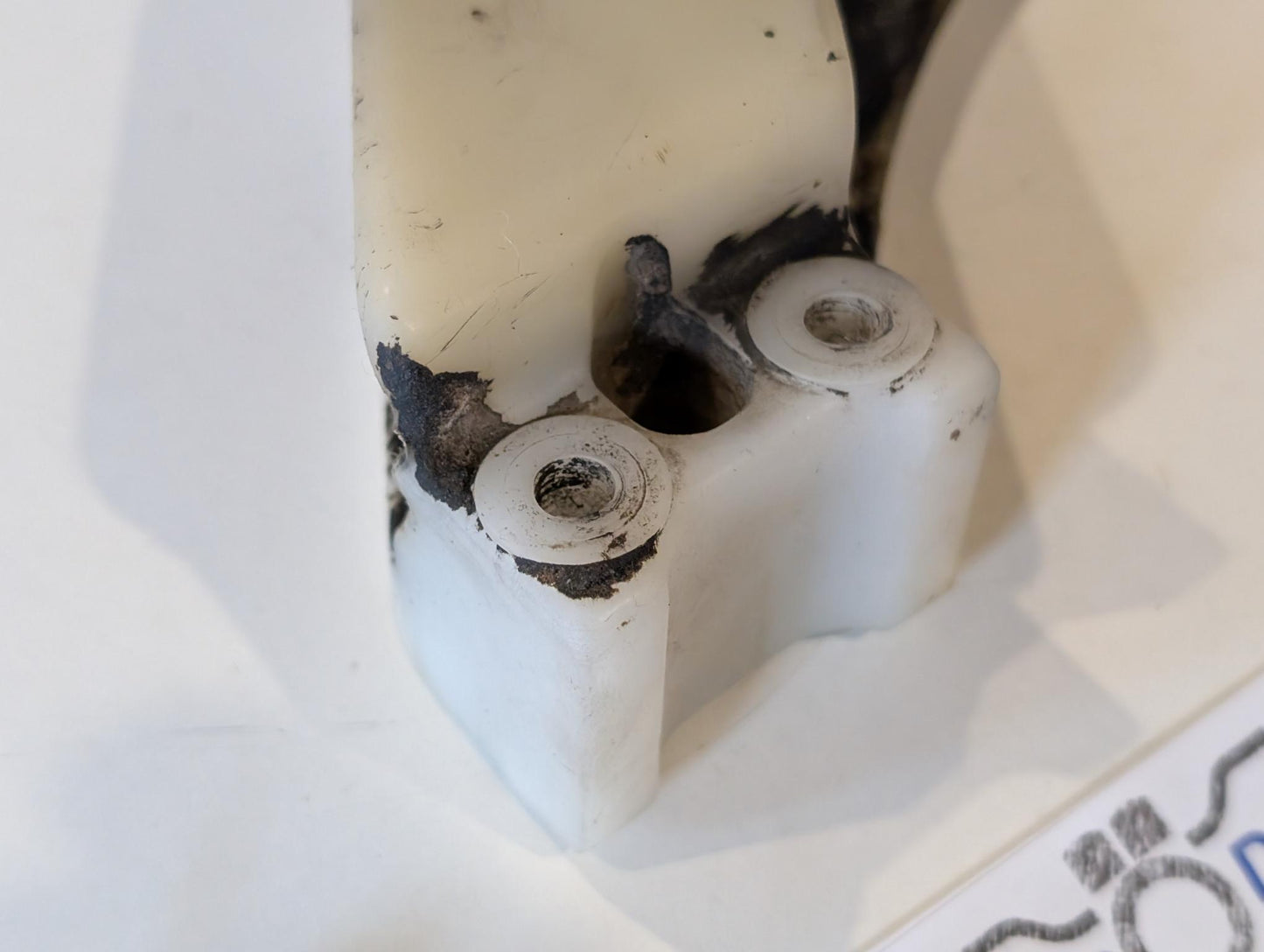 Yamaha XT600 43F Kettenführung 34L-22153-00 Kettenschutz Schwinge gebraucht