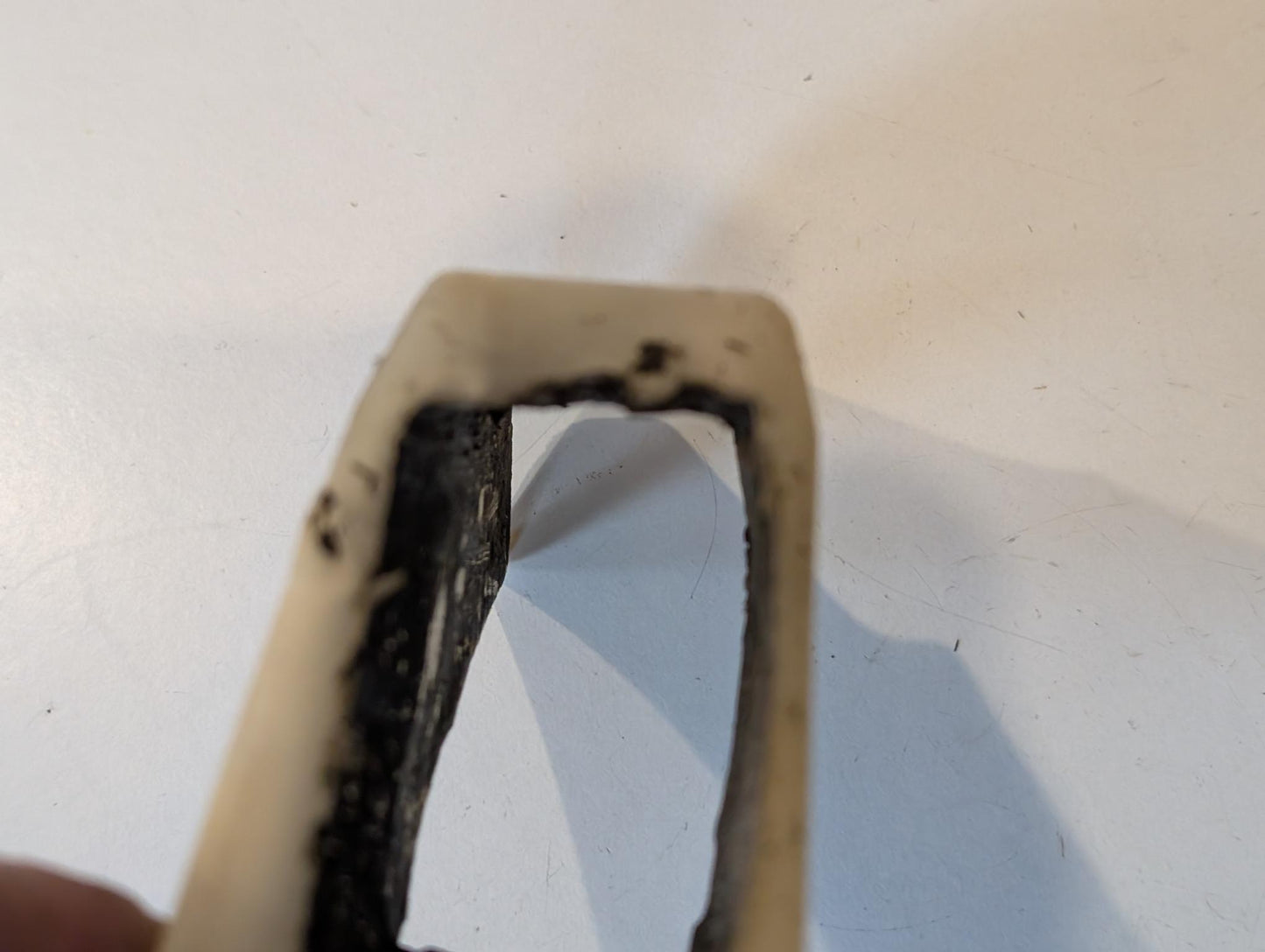 Yamaha XT600 43F Kettenführung 34L-22153-00 Kettenschutz Schwinge gebraucht