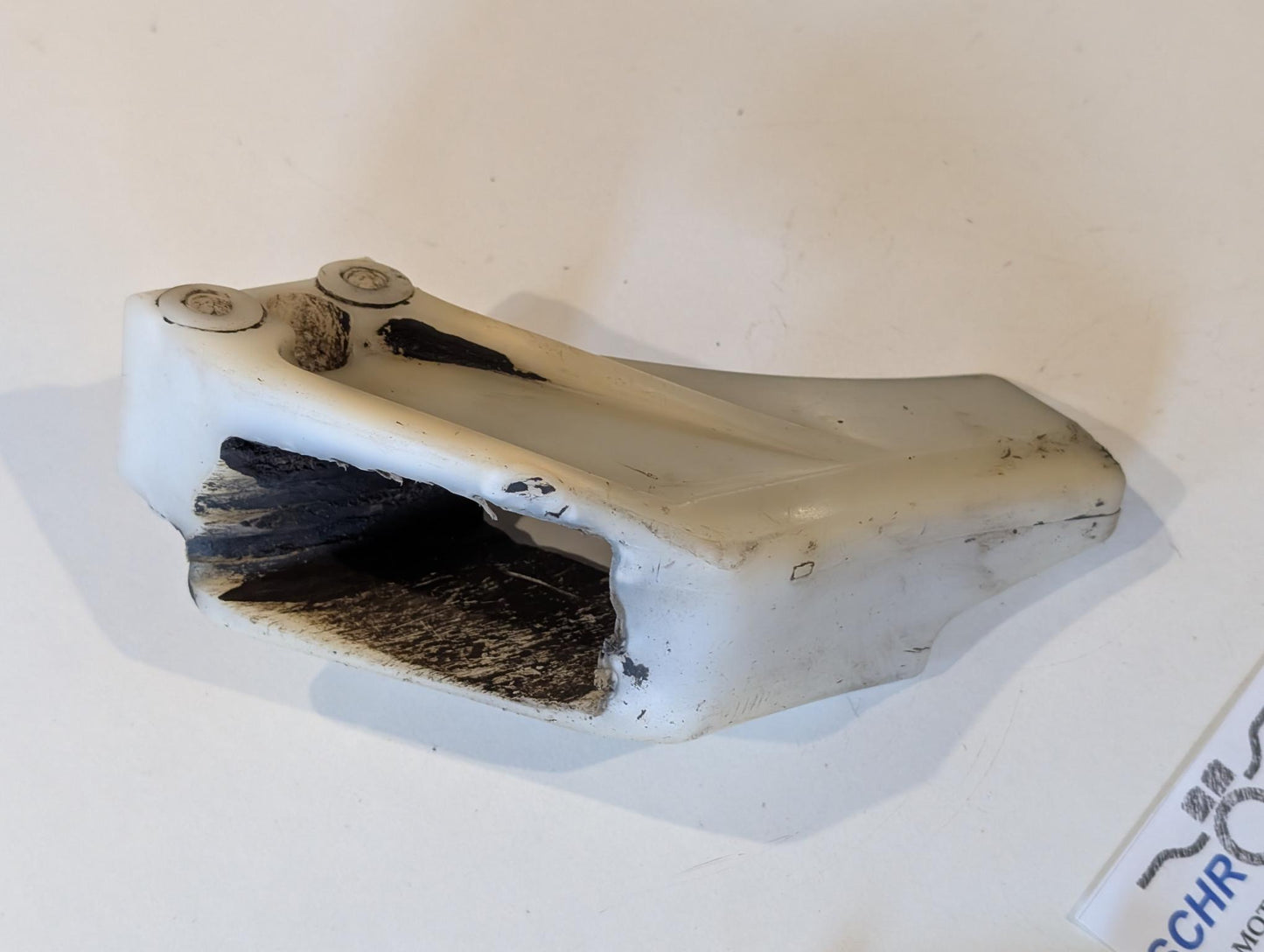 Yamaha XT600 43F Kettenführung 34L-22153-00 Kettenschutz Schwinge gebraucht