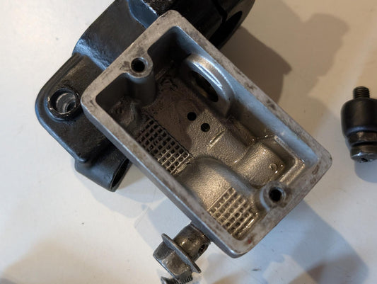 Yamaha XT600 43F Handbremszylinder Hauptbremszylinder 4L0-25850 mit Bremshebel gebraucht