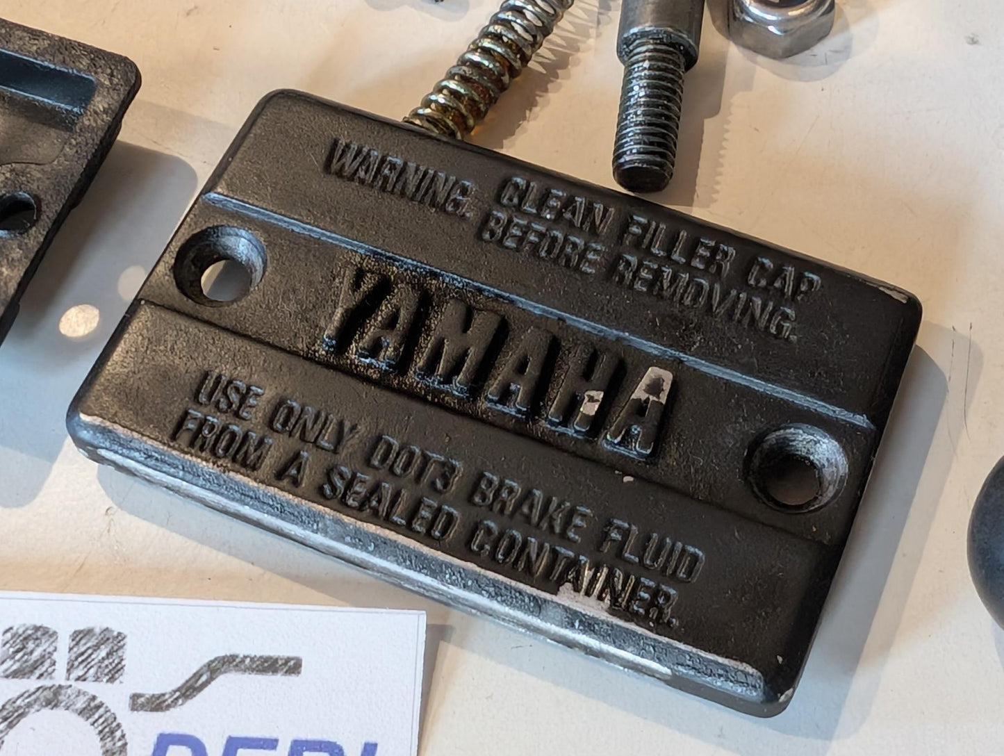 Yamaha XT600 43F Handbremszylinder Hauptbremszylinder 4L0-25850 mit Bremshebel gebraucht