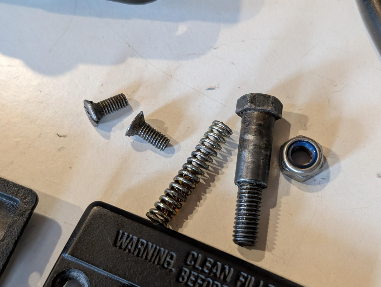 Yamaha XT600 43F Handbremszylinder Hauptbremszylinder 4L0-25850 mit Bremshebel gebraucht