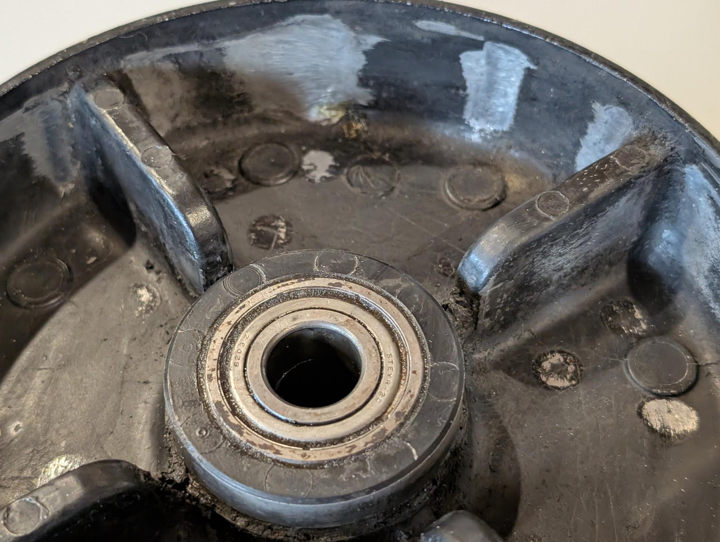 Yamaha XT600 43F Radnabe hinten Bremstrommel 5Y1-25311-00 gebraucht