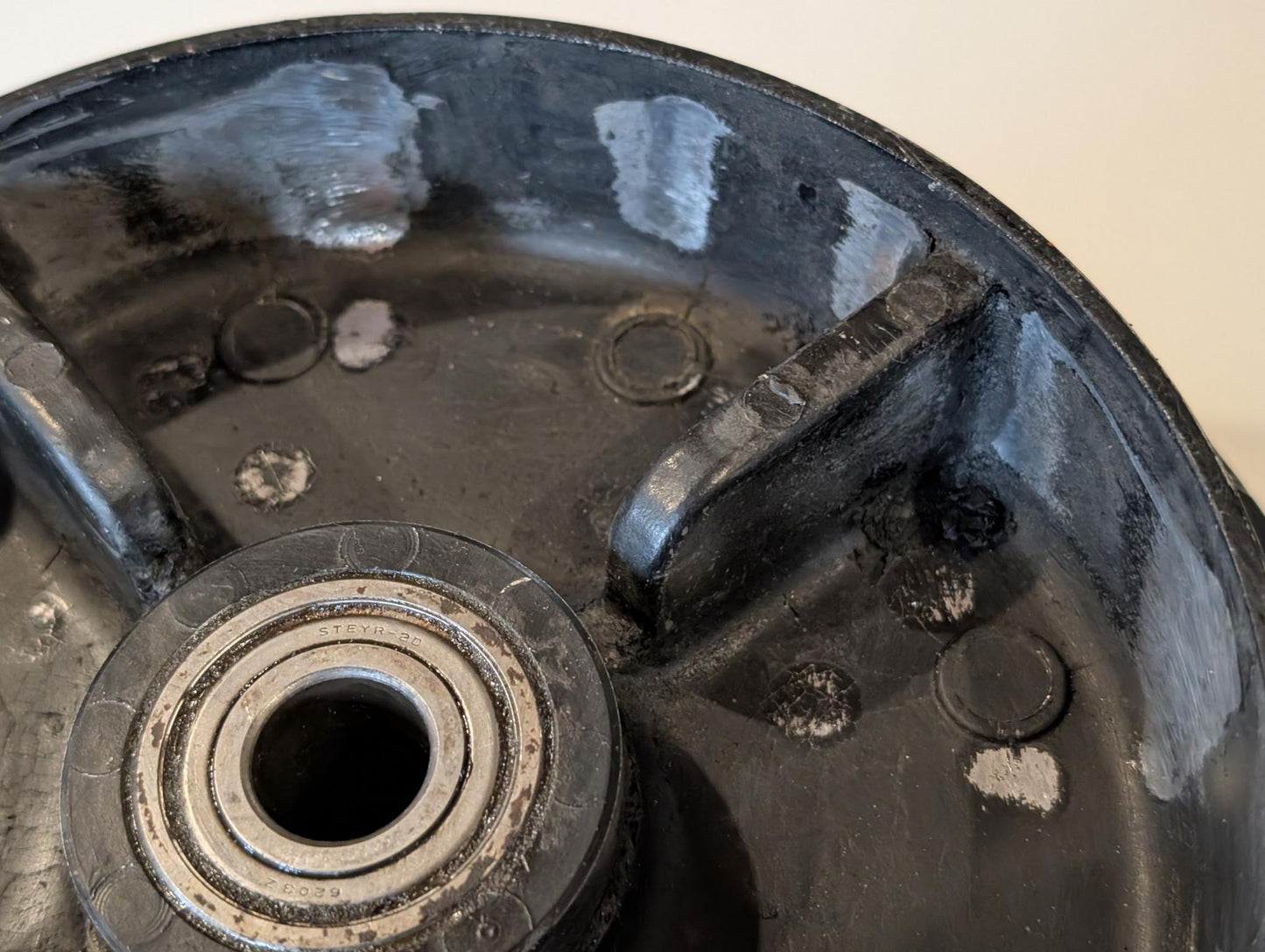 Yamaha XT600 43F Radnabe hinten Bremstrommel 5Y1-25311-00 gebraucht