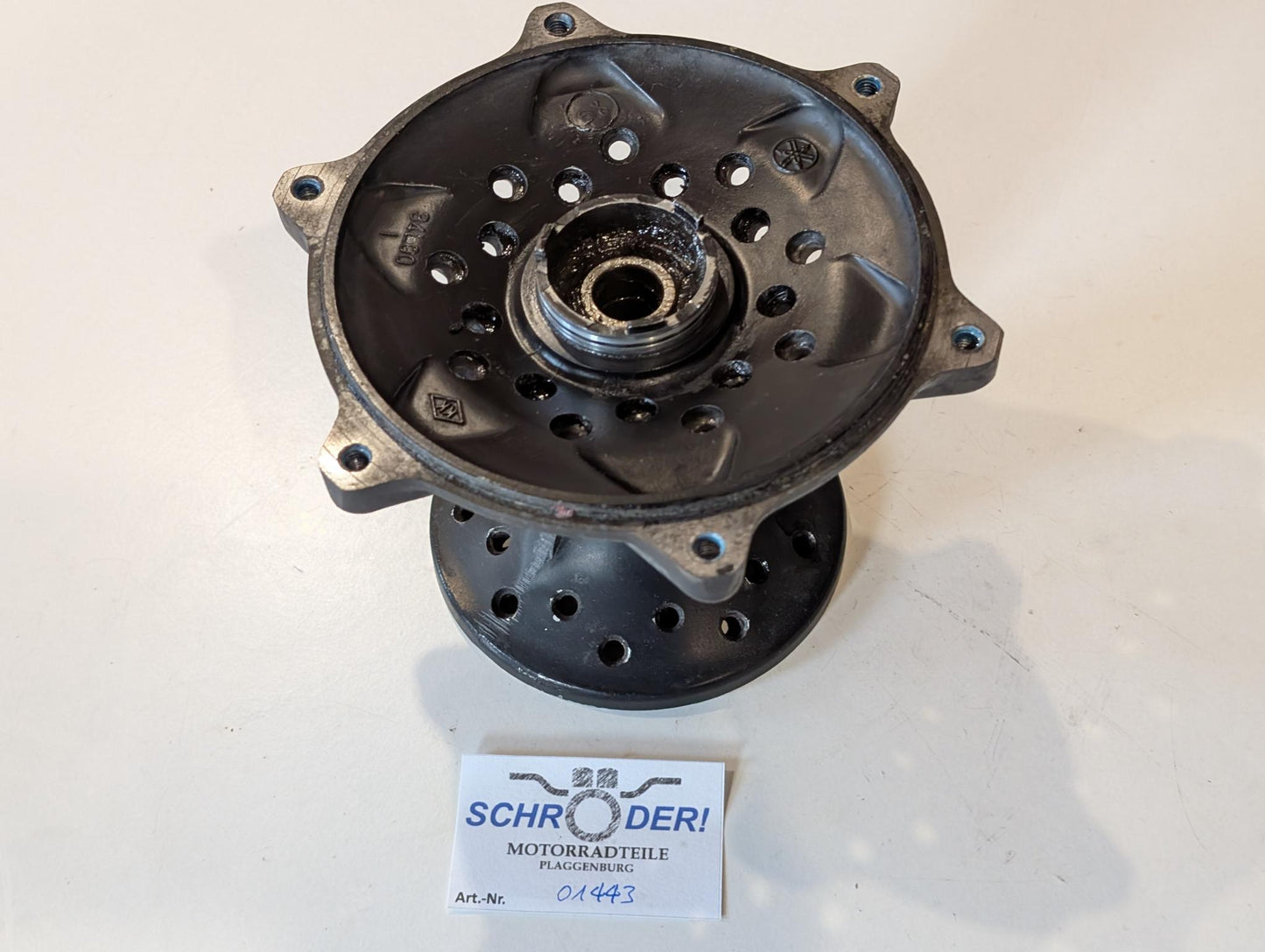 Yamaha XT600 43F Radnabe vorne 34L-25111-00 gebraucht