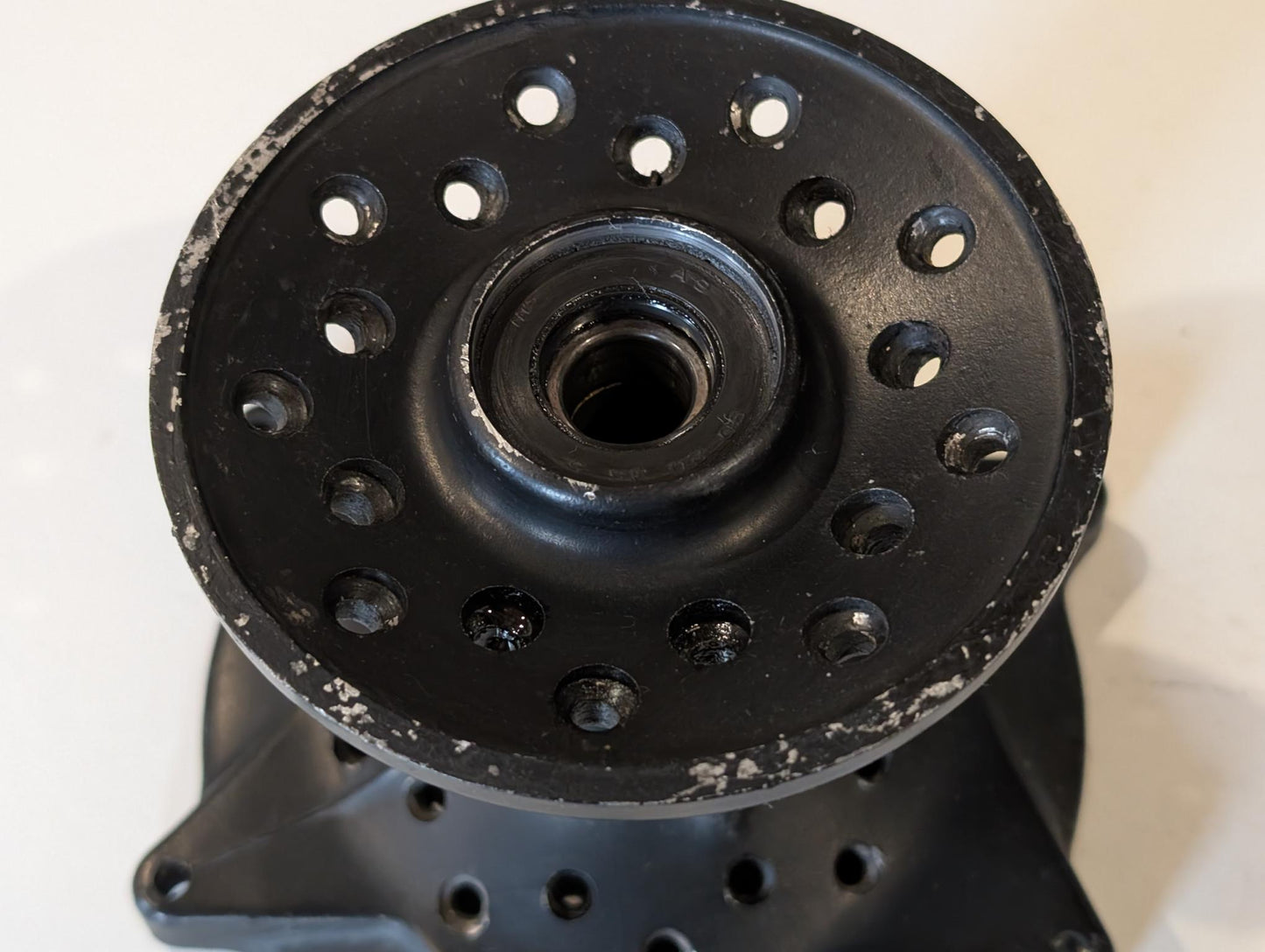 Yamaha XT600 43F Radnabe vorne 34L-25111-00 gebraucht