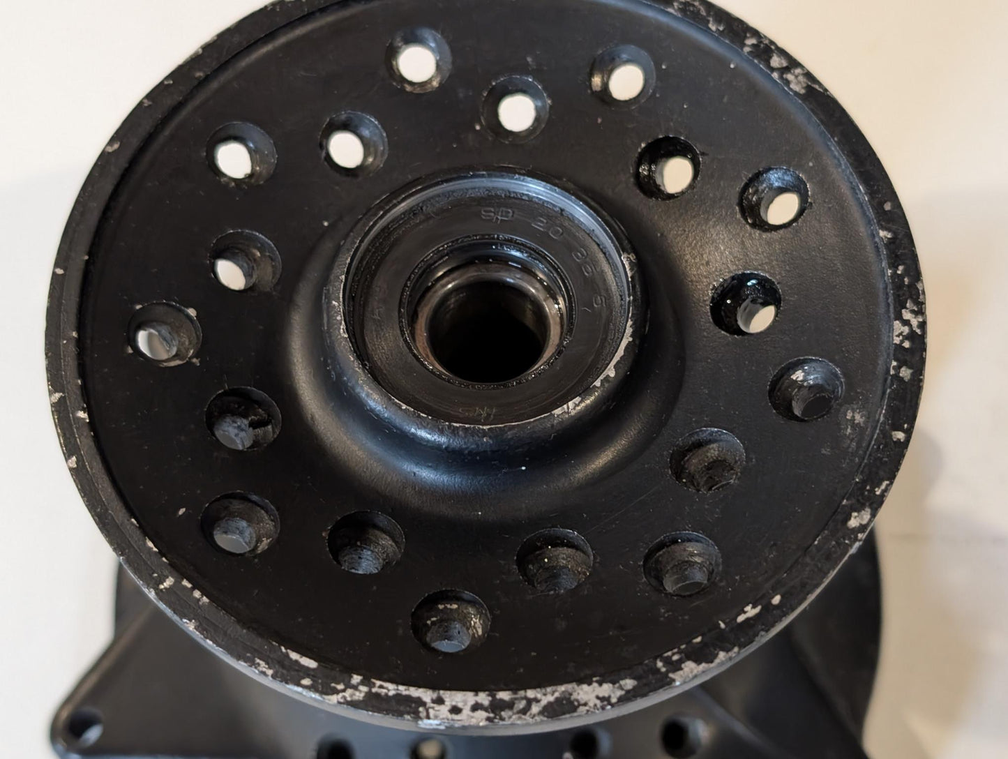 Yamaha XT600 43F Radnabe vorne 34L-25111-00 gebraucht