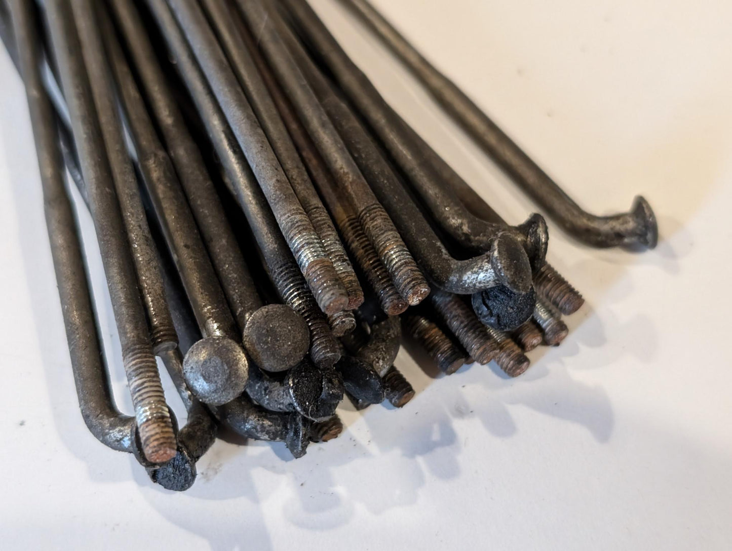 Yamaha XT600 43F Speichensatz unvollständig vorne, 31 Speichen 33 Nippel gebraucht