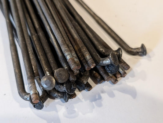 Yamaha XT600 43F Speichensatz unvollständig vorne, 31 Speichen 33 Nippel gebraucht