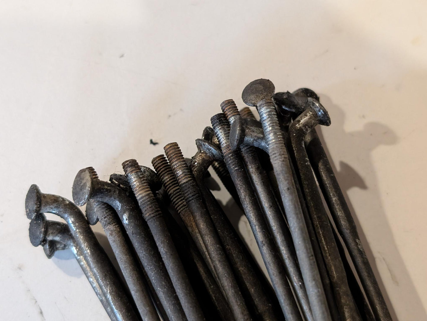 Yamaha XT600 43F Speichensatz unvollständig vorne, 31 Speichen 33 Nippel gebraucht