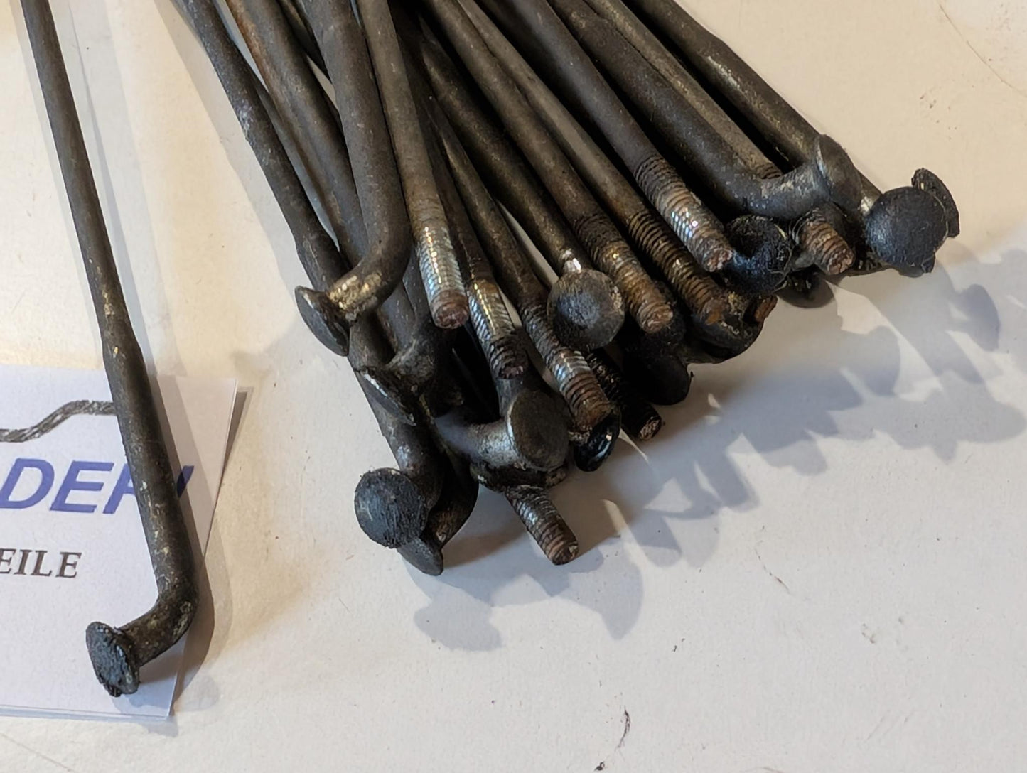 Yamaha XT600 43F Speichensatz unvollständig vorne, 31 Speichen 33 Nippel gebraucht