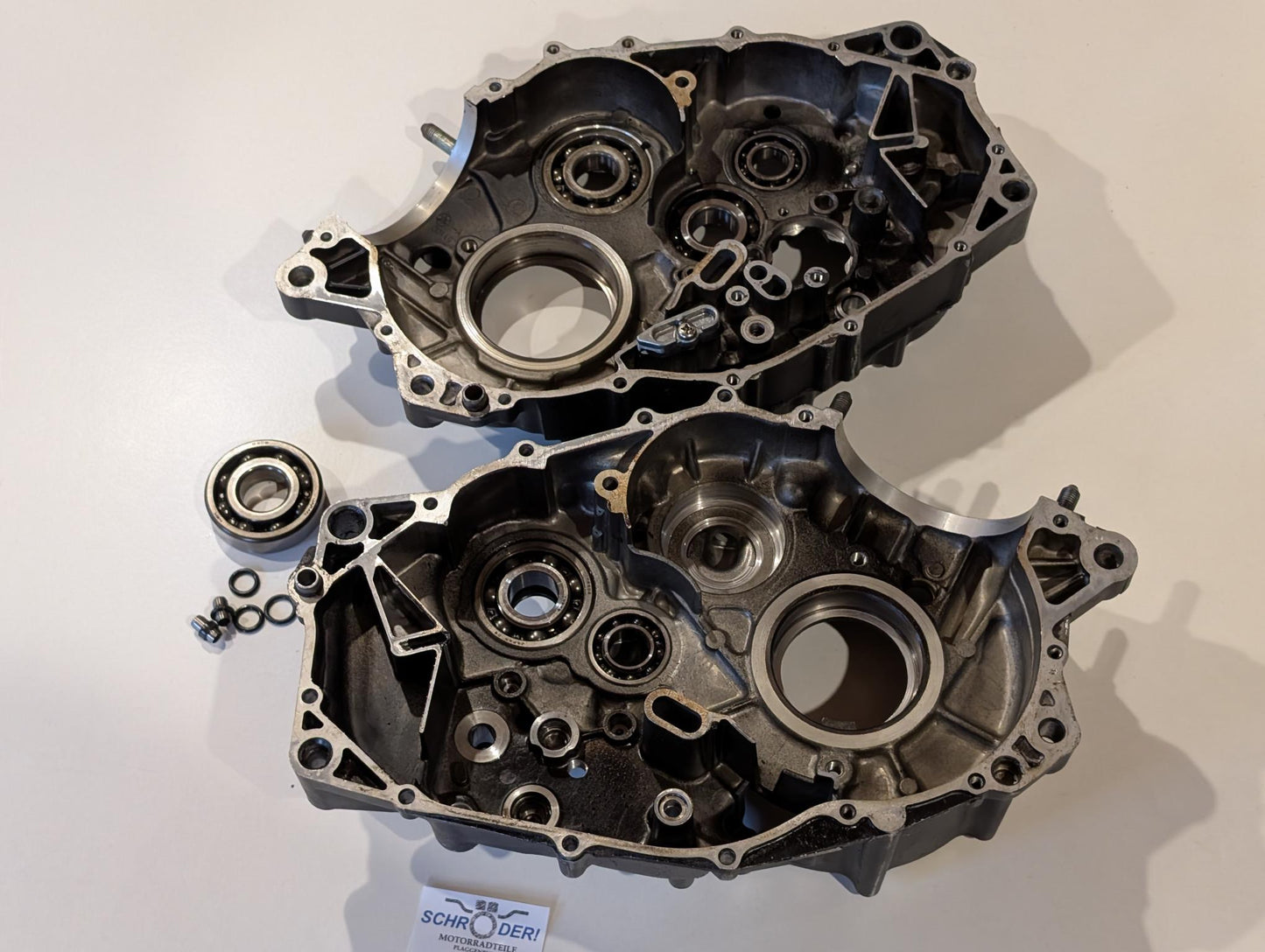 Yamaha XT600 43F Kurbelwellengehäuse Paar 34L-15100 gebraucht