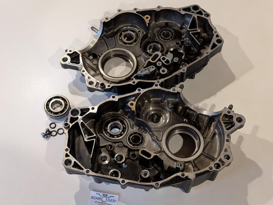 Yamaha XT600 43F Kurbelwellengehäuse Paar 34L-15100 gebraucht