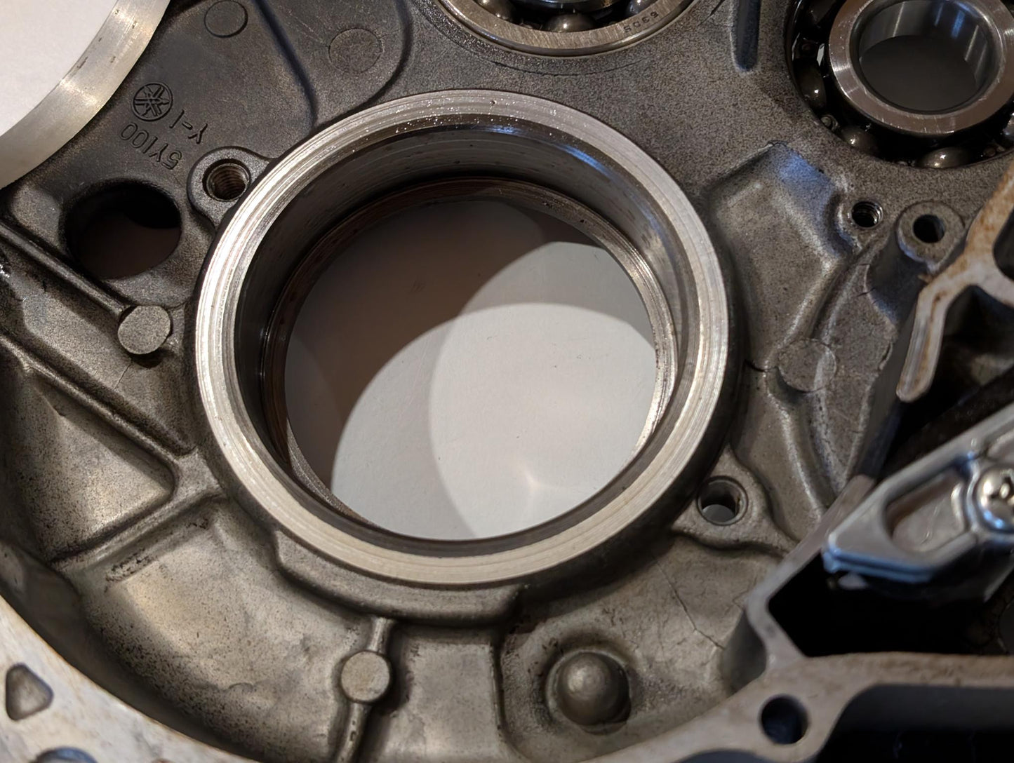 Yamaha XT600 43F Kurbelwellengehäuse Paar 34L-15100 gebraucht