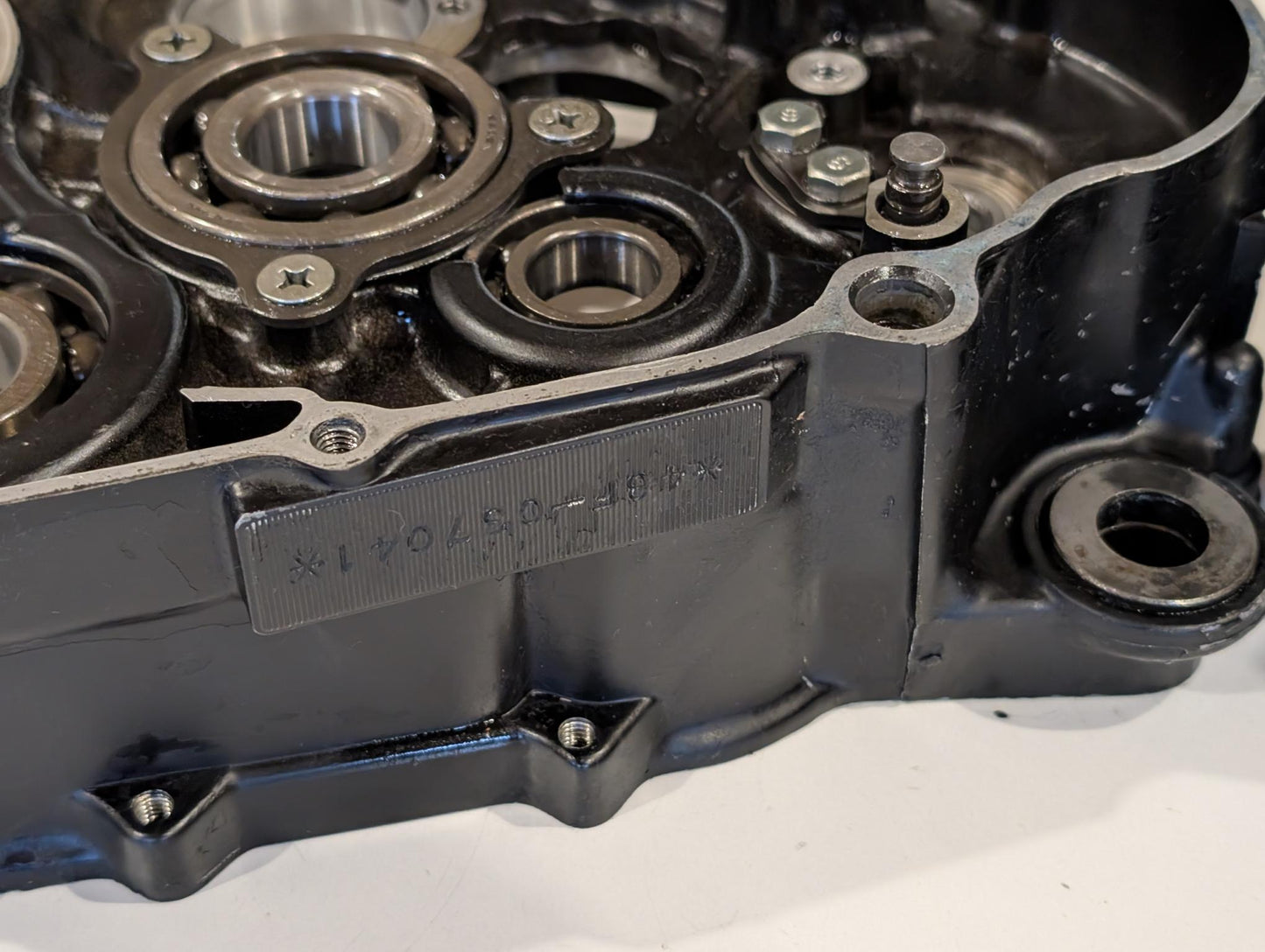 Yamaha XT600 43F Kurbelwellengehäuse Paar 34L-15100 gebraucht