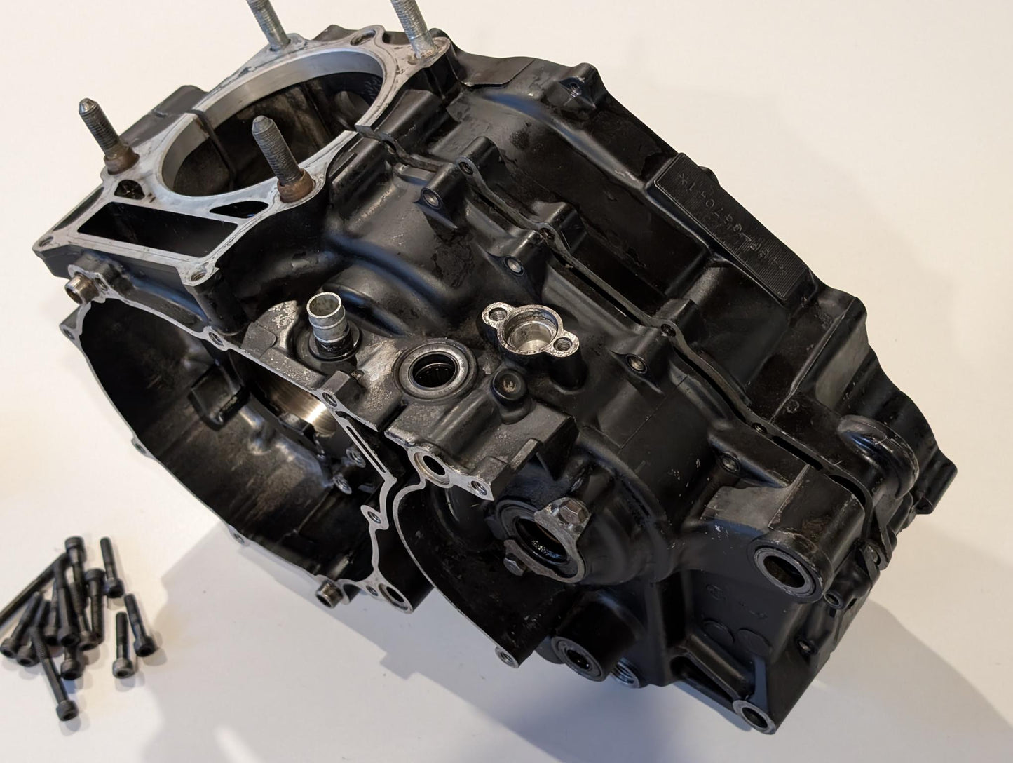 Yamaha XT600 43F Kurbelwellengehäuse Paar 34L-15100 gebraucht