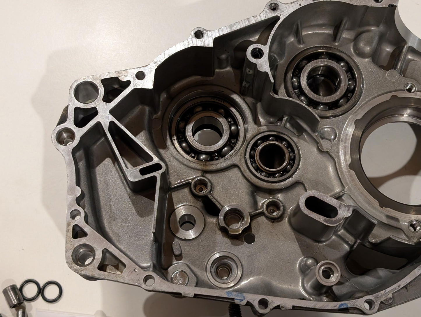 Yamaha XT600E 3TB 3UW Kurbelgehäuseeinheit 3DS-15100-00 Kurbelwellengehäuse gebraucht