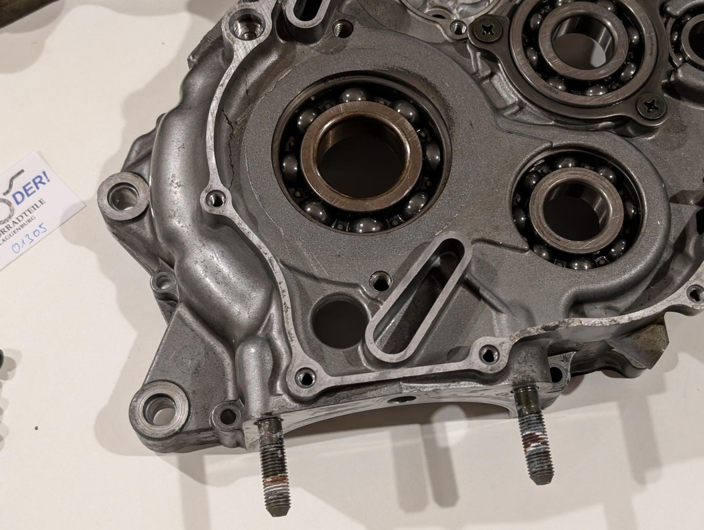 Yamaha XT600E 3TB 3UW Kurbelgehäuseeinheit 3DS-15100-00 Kurbelwellengehäuse gebraucht