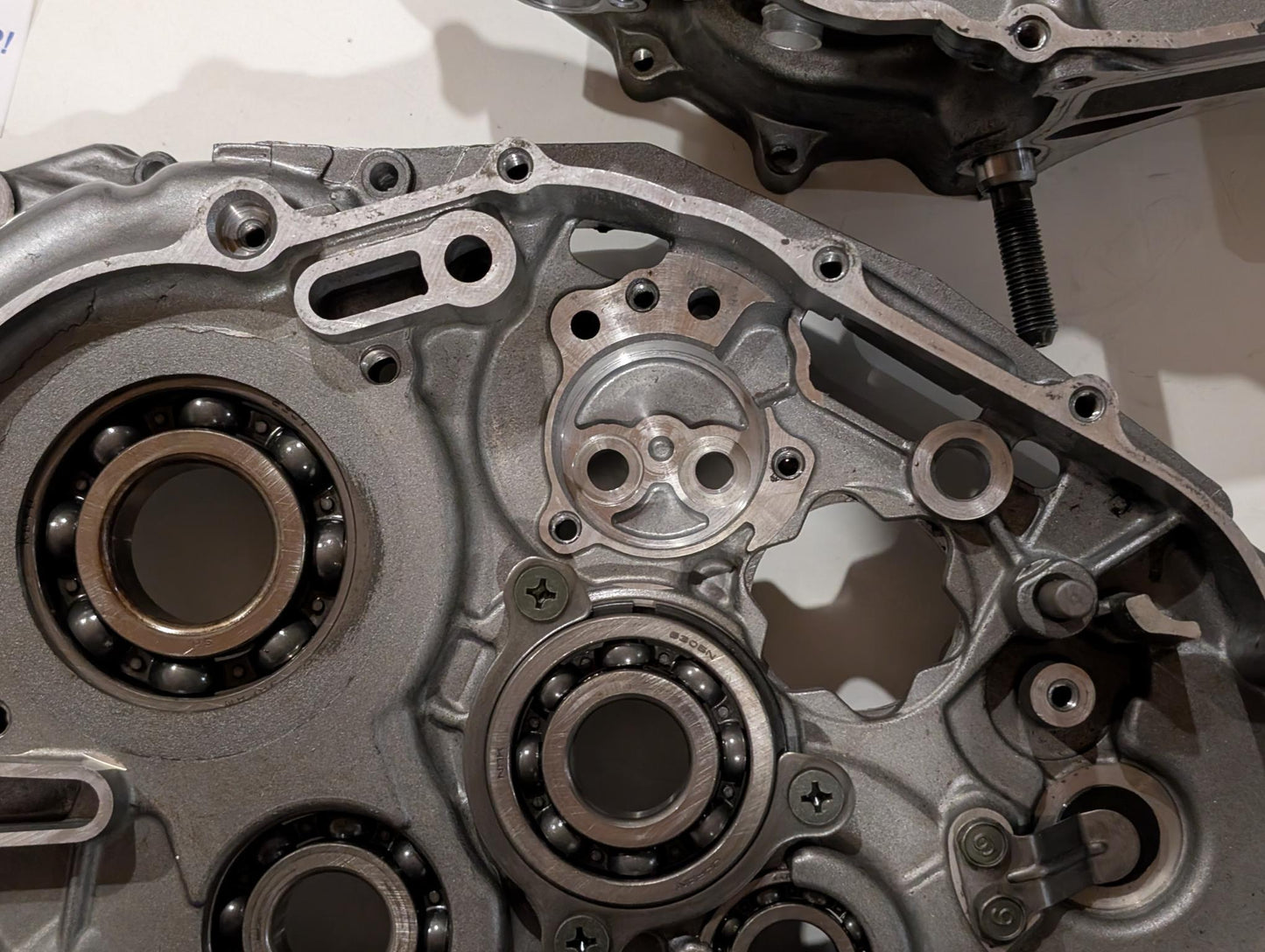 Yamaha XT600E 3TB 3UW Kurbelgehäuseeinheit 3DS-15100-00 Kurbelwellengehäuse gebraucht