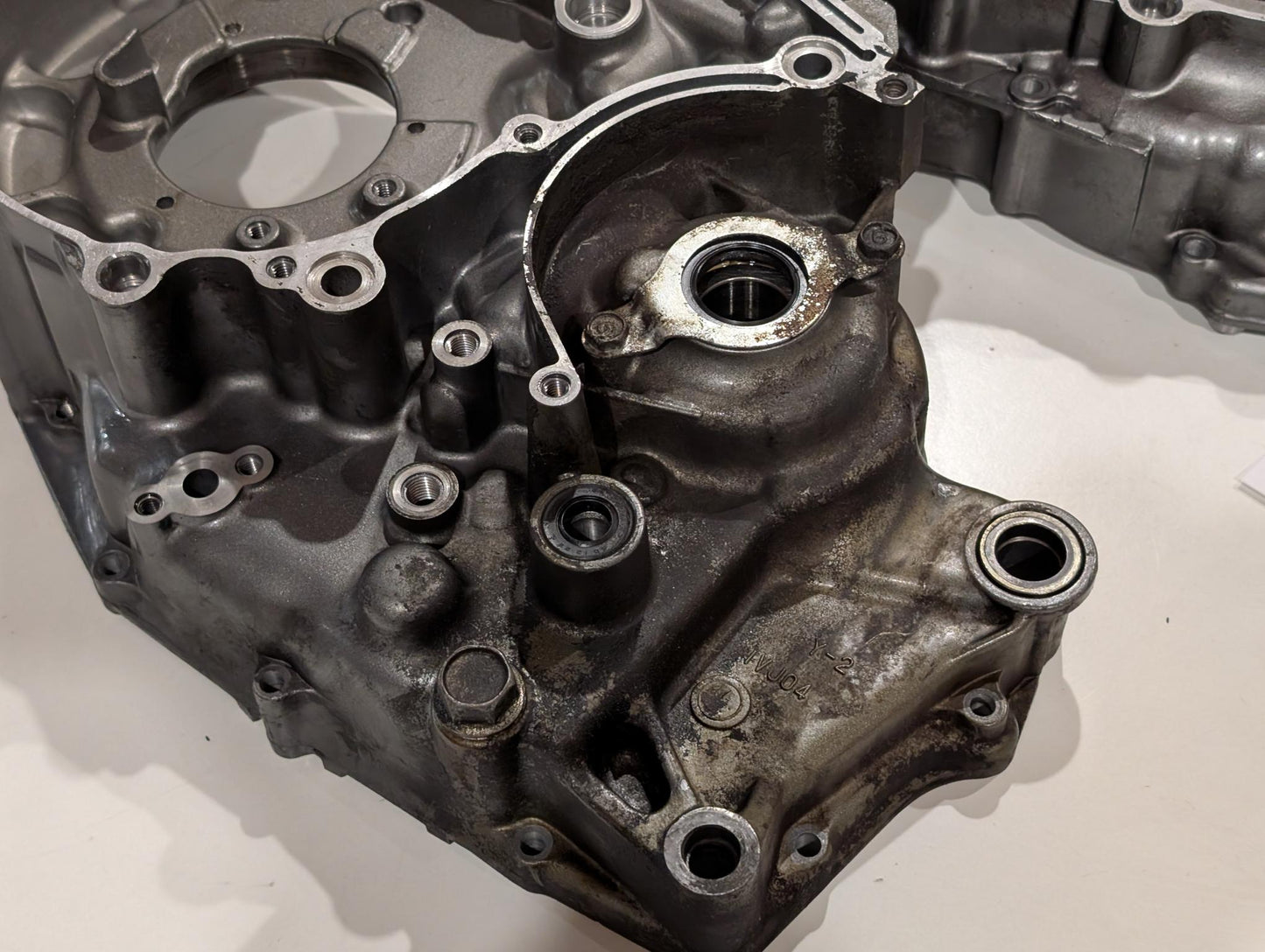 Yamaha XT600E 3TB 3UW Kurbelgehäuseeinheit 3DS-15100-00 Kurbelwellengehäuse gebraucht