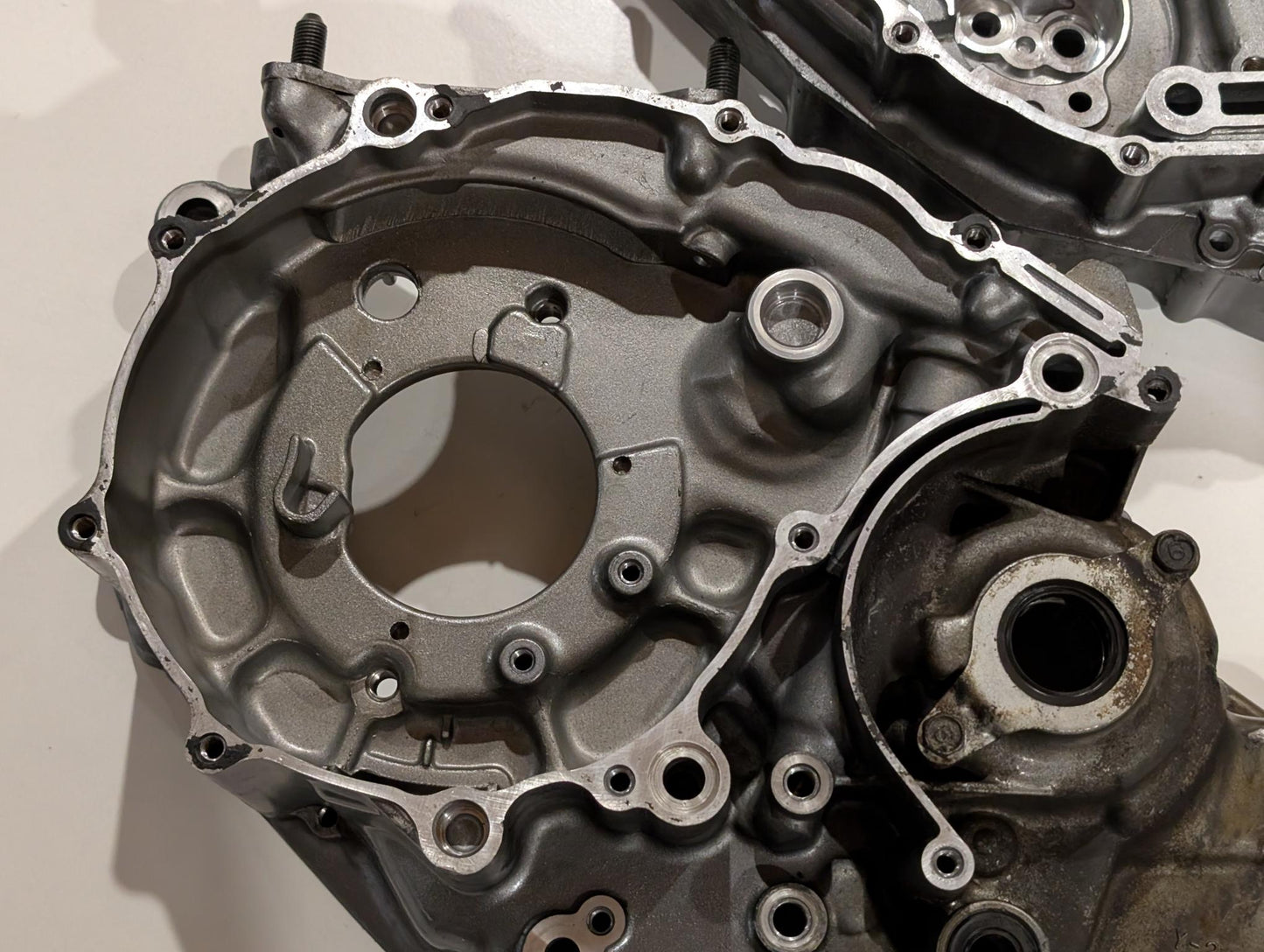 Yamaha XT600E 3TB 3UW Kurbelgehäuseeinheit 3DS-15100-00 Kurbelwellengehäuse gebraucht