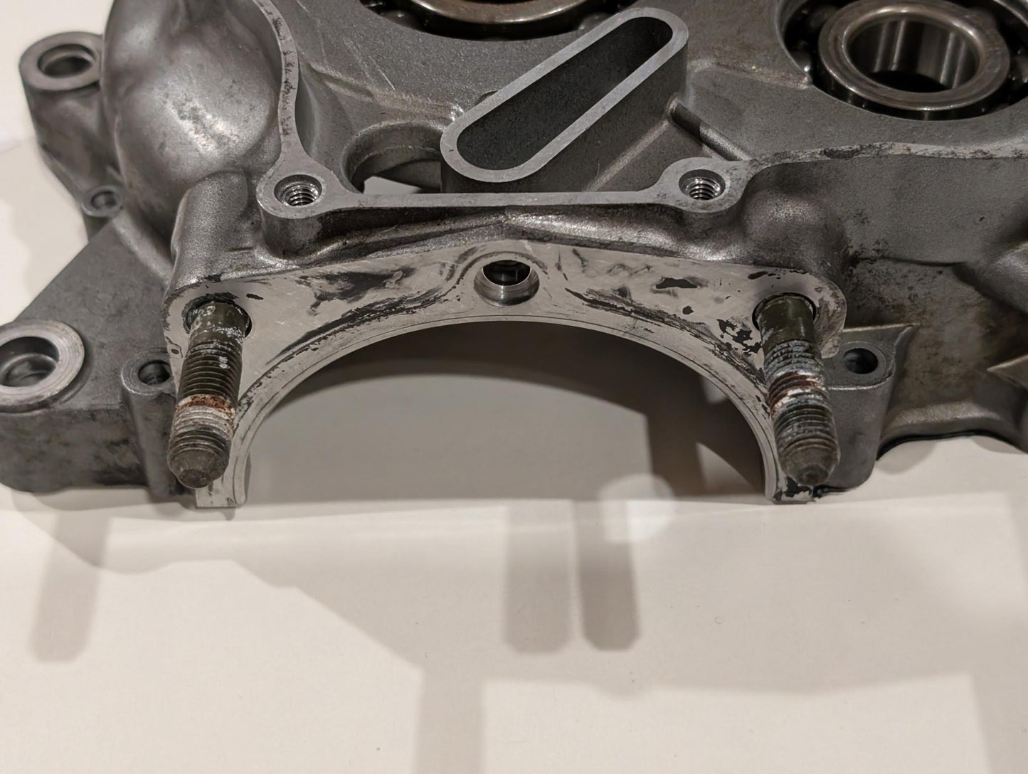 Yamaha XT600E 3TB 3UW Kurbelgehäuseeinheit 3DS-15100-00 Kurbelwellengehäuse gebraucht