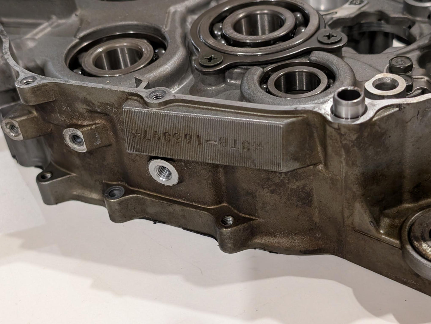 Yamaha XT600E 3TB 3UW Kurbelgehäuseeinheit 3DS-15100-00 Kurbelwellengehäuse gebraucht