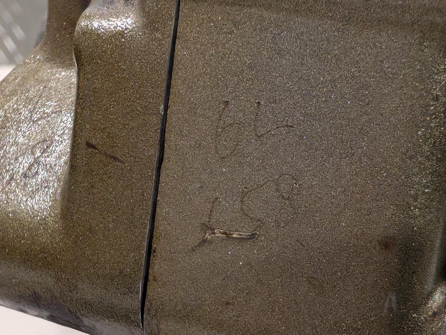 Yamaha XT600E 3TB 3UW Kurbelgehäuseeinheit 3DS-15100-00 Kurbelwellengehäuse gebraucht