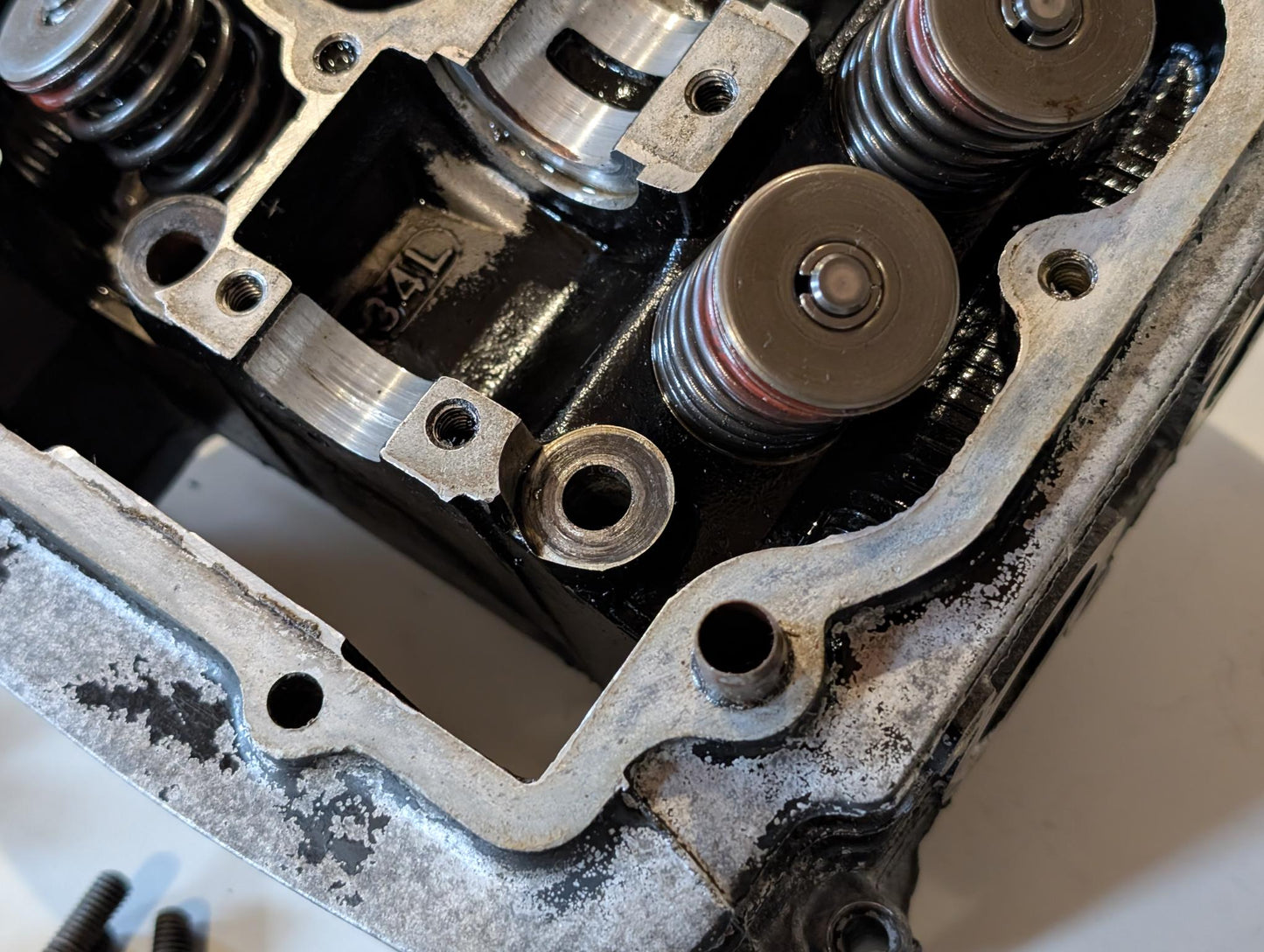 Yamaha XT600 43F Zylinderkopf 34L-11101 mit Deckel und Schrauben gebraucht