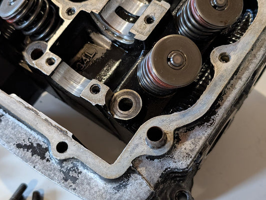 Yamaha XT600 43F Zylinderkopf 34L-11101 mit Deckel und Schrauben gebraucht