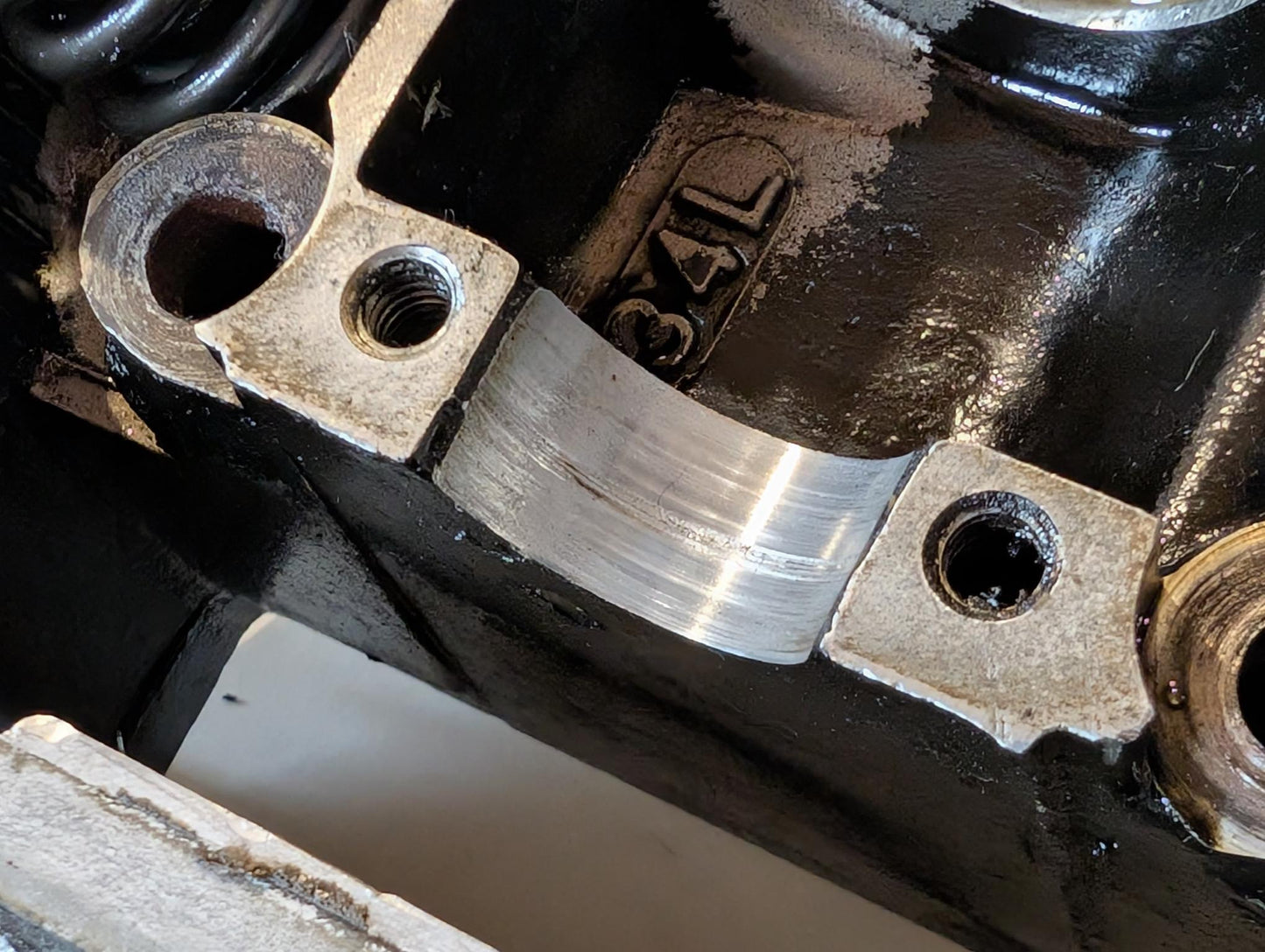 Yamaha XT600 43F Zylinderkopf 34L-11101 mit Deckel und Schrauben gebraucht