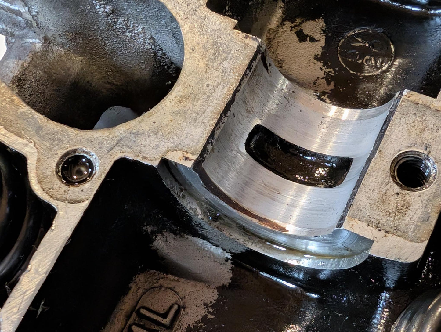 Yamaha XT600 43F Zylinderkopf 34L-11101 mit Deckel und Schrauben gebraucht