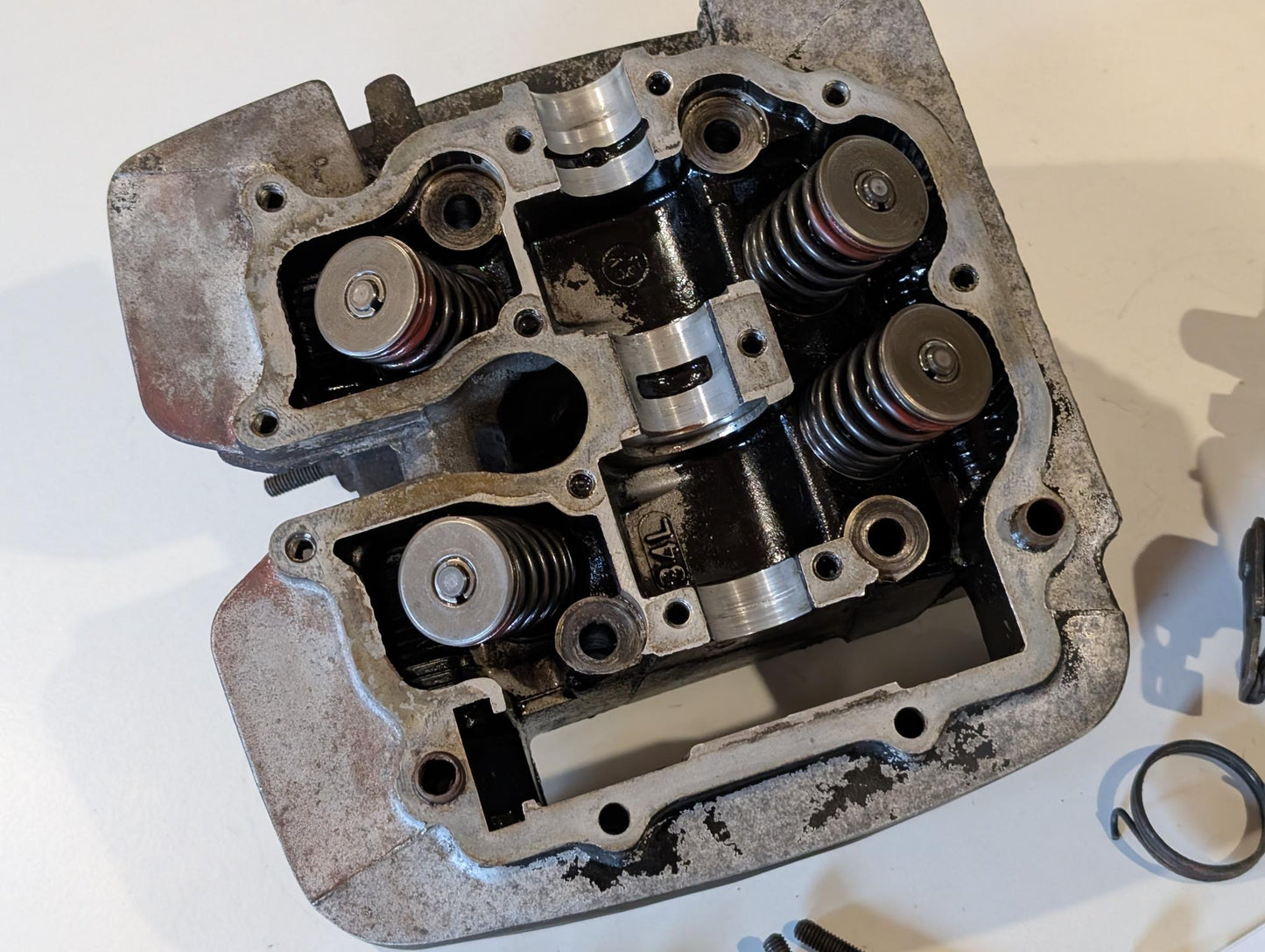 Yamaha XT600 43F Zylinderkopf 34L-11101 mit Deckel und Schrauben gebraucht