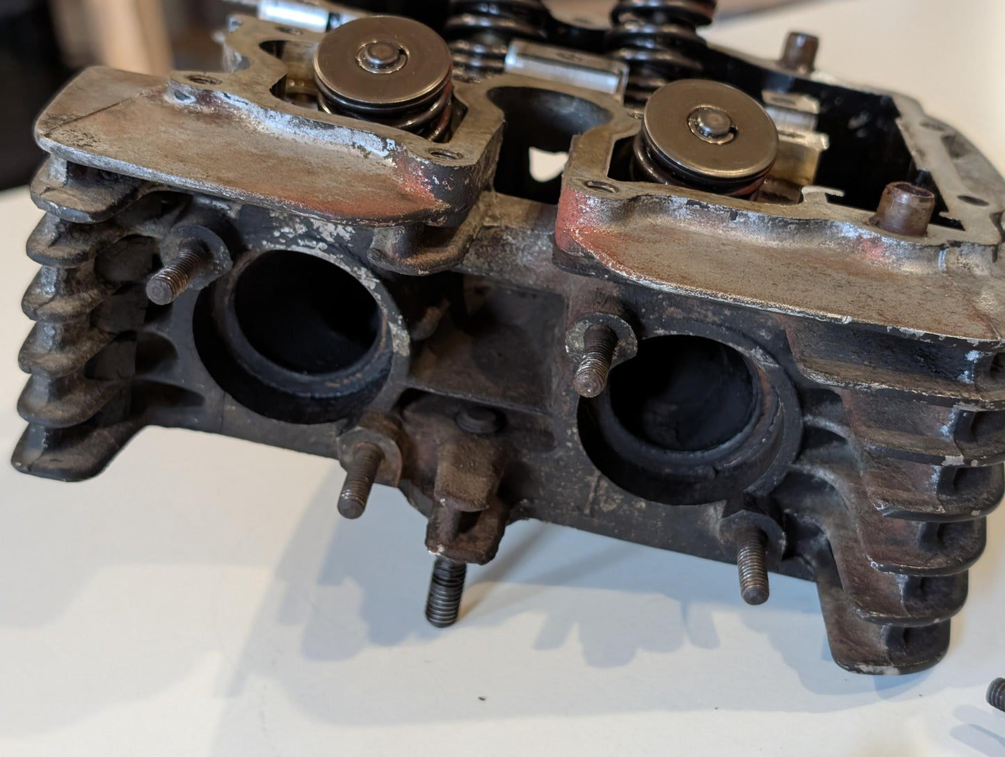 Yamaha XT600 43F Zylinderkopf 34L-11101 mit Deckel und Schrauben gebraucht