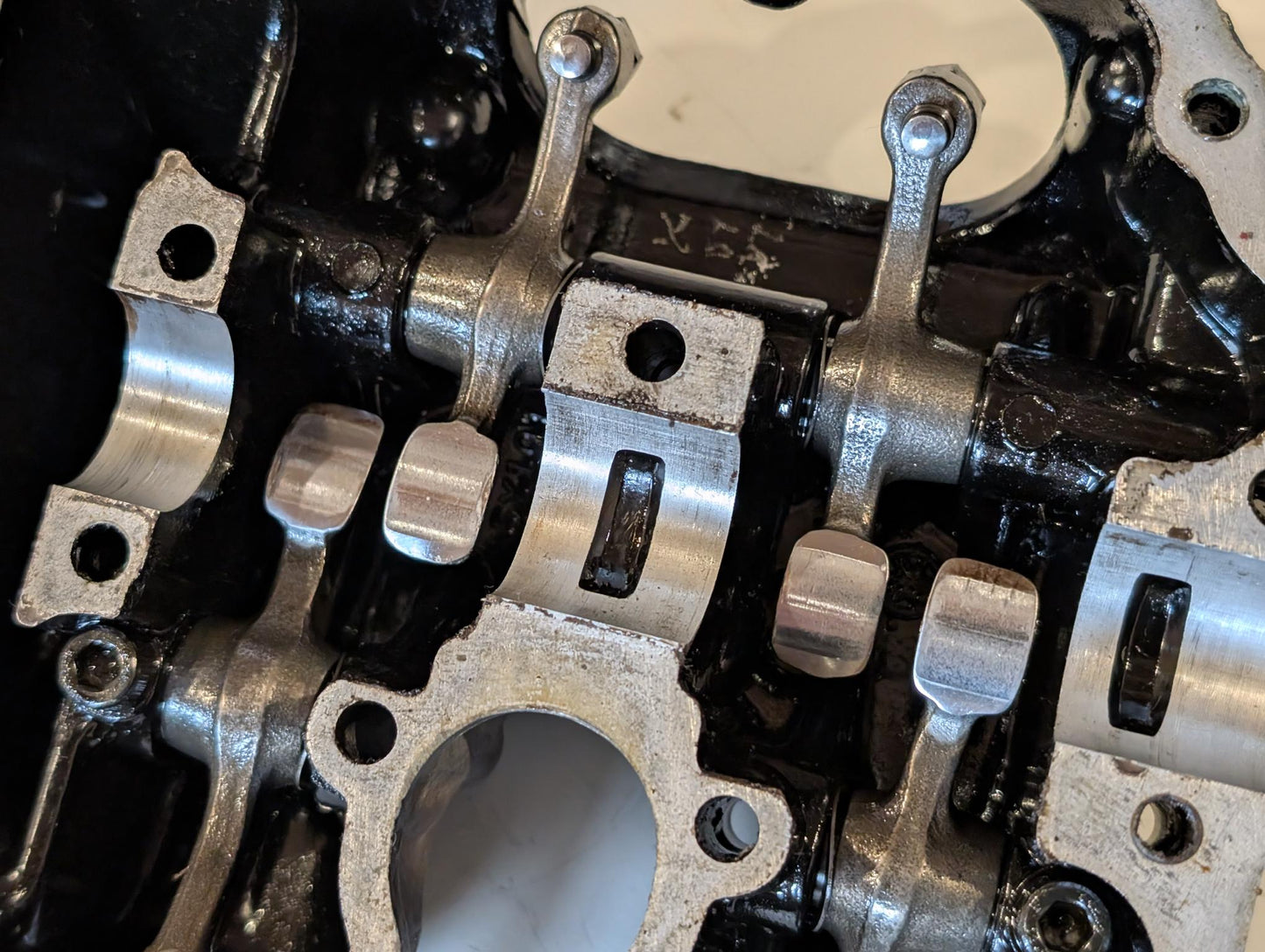 Yamaha XT600 43F Zylinderkopf 34L-11101 mit Deckel und Schrauben gebraucht