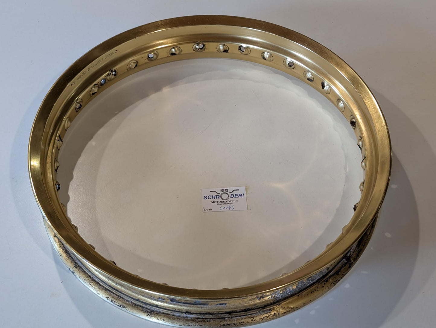 Yamaha XT600 43F Takasago Felge hinten J18x2.50 1984 94425-18421 gebraucht