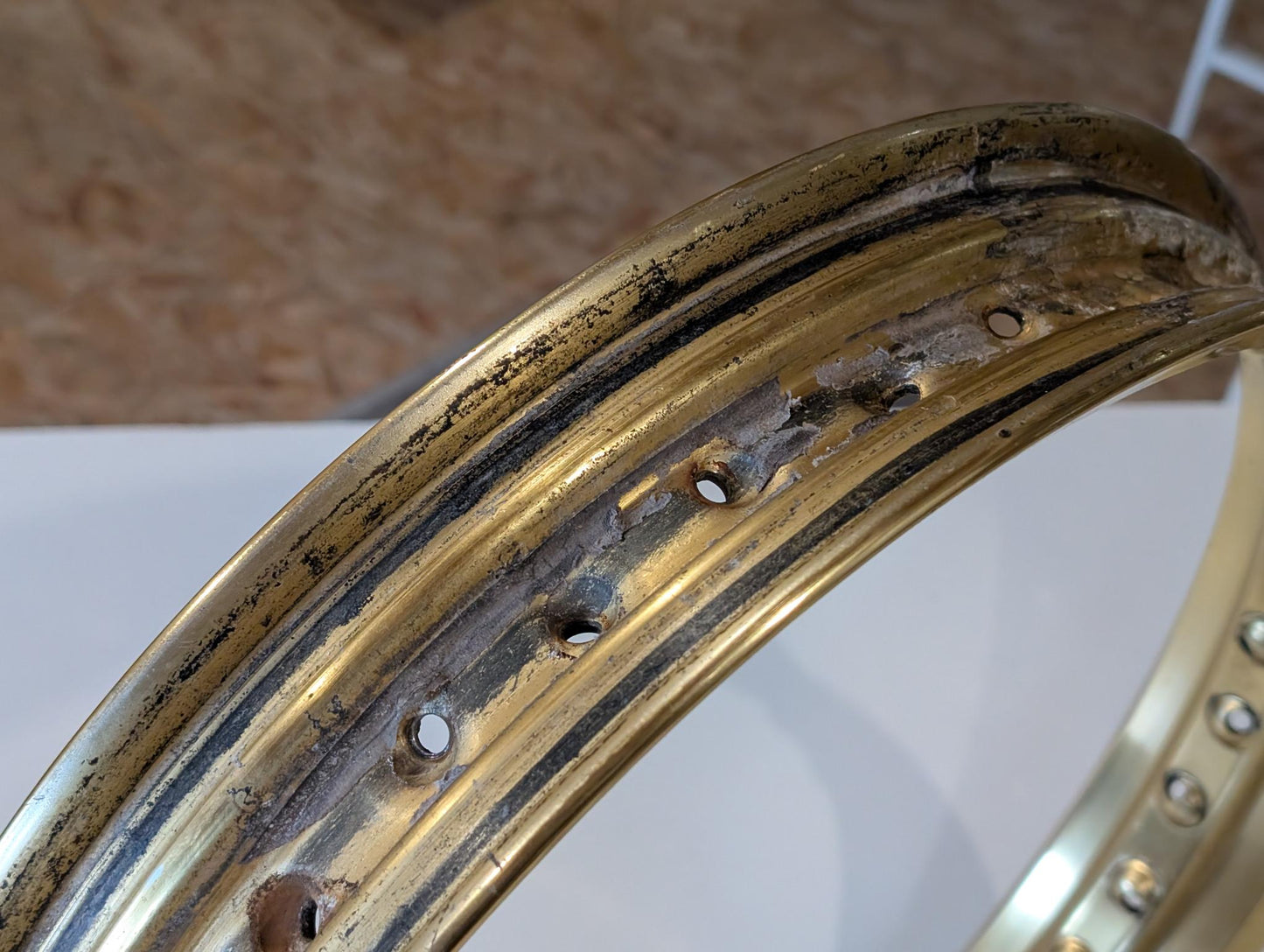 Yamaha XT600 43F Takasago Felge hinten J18x2.50 1984 94425-18421 gebraucht