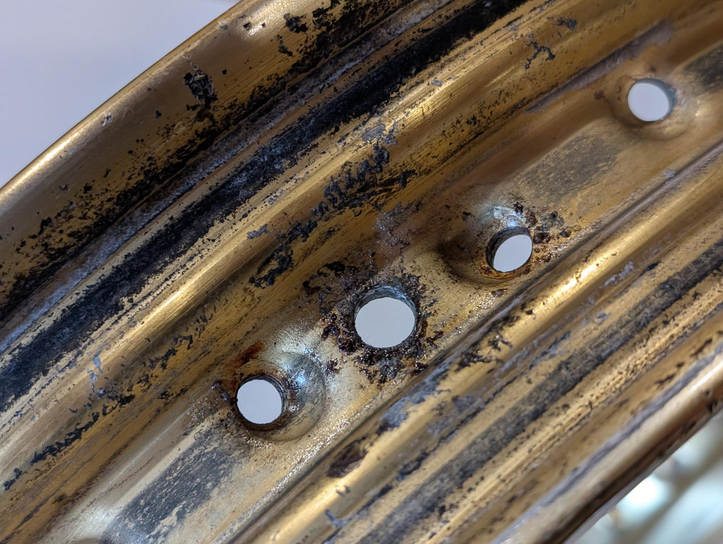 Yamaha XT600 43F Takasago Felge hinten J18x2.50 1984 94425-18421 gebraucht