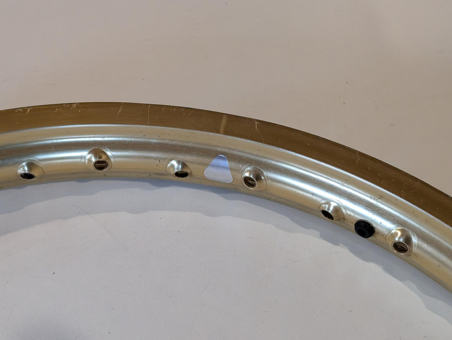 Yamaha XT600 43F Felge vorne Takasago J21x1.60 198494416-21396 gebraucht, defekt