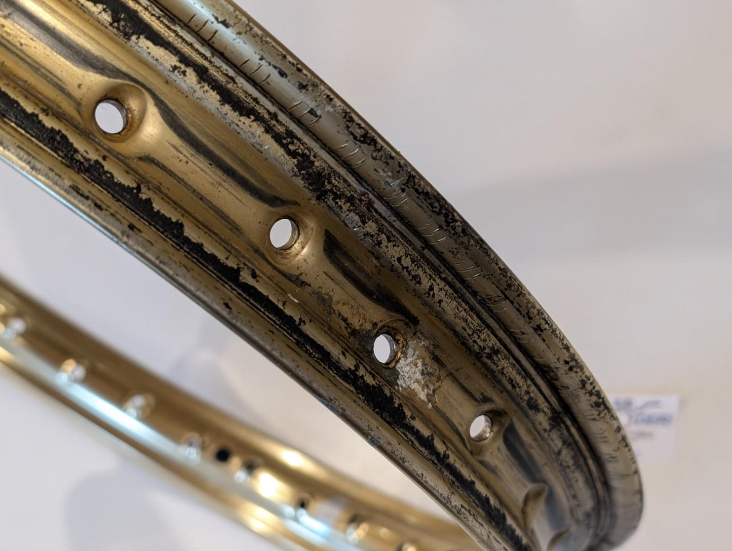 Yamaha XT600 43F Felge vorne Takasago J21x1.60 198494416-21396 gebraucht, defekt