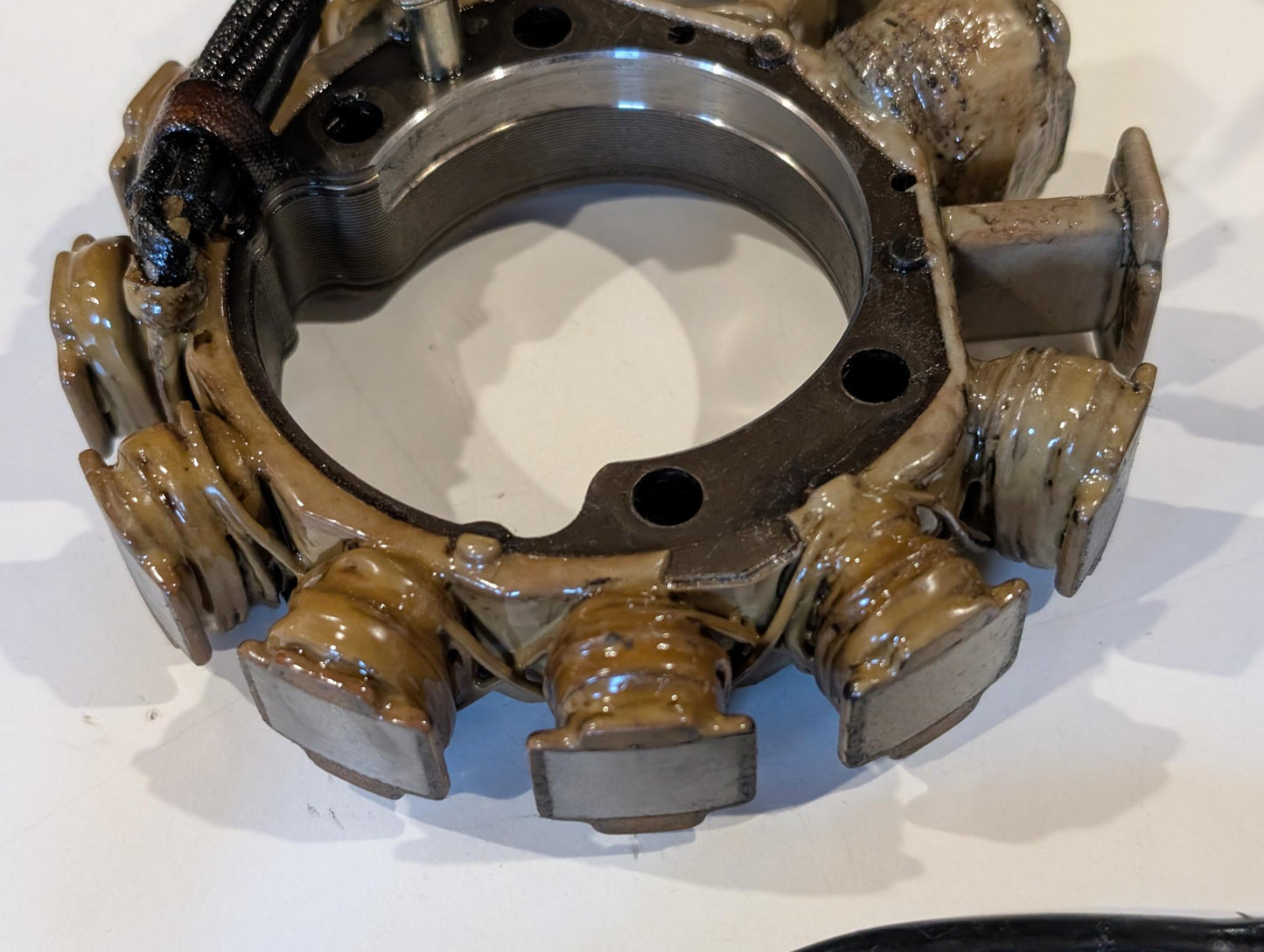 Yamaha XT600 43F Stator 34L-81410-51 Lichtmaschine Generator Pick-up gebraucht