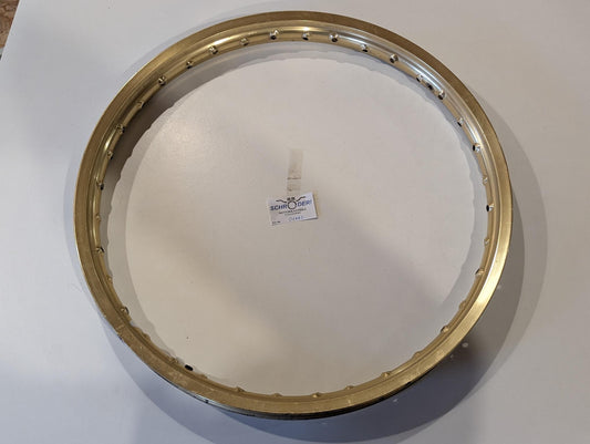 Yamaha XT600 43F Felge vorne Takasago J21x1.60 198494416-21396 gebraucht, defekt