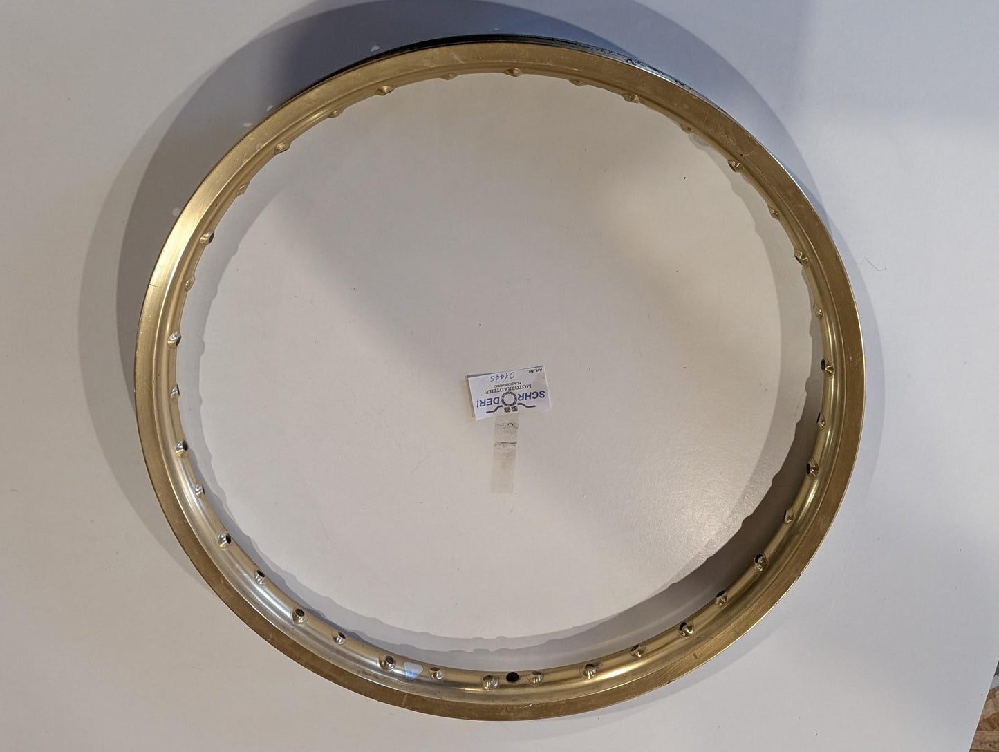 Yamaha XT600 43F Felge vorne Takasago J21x1.60 198494416-21396 gebraucht, defekt